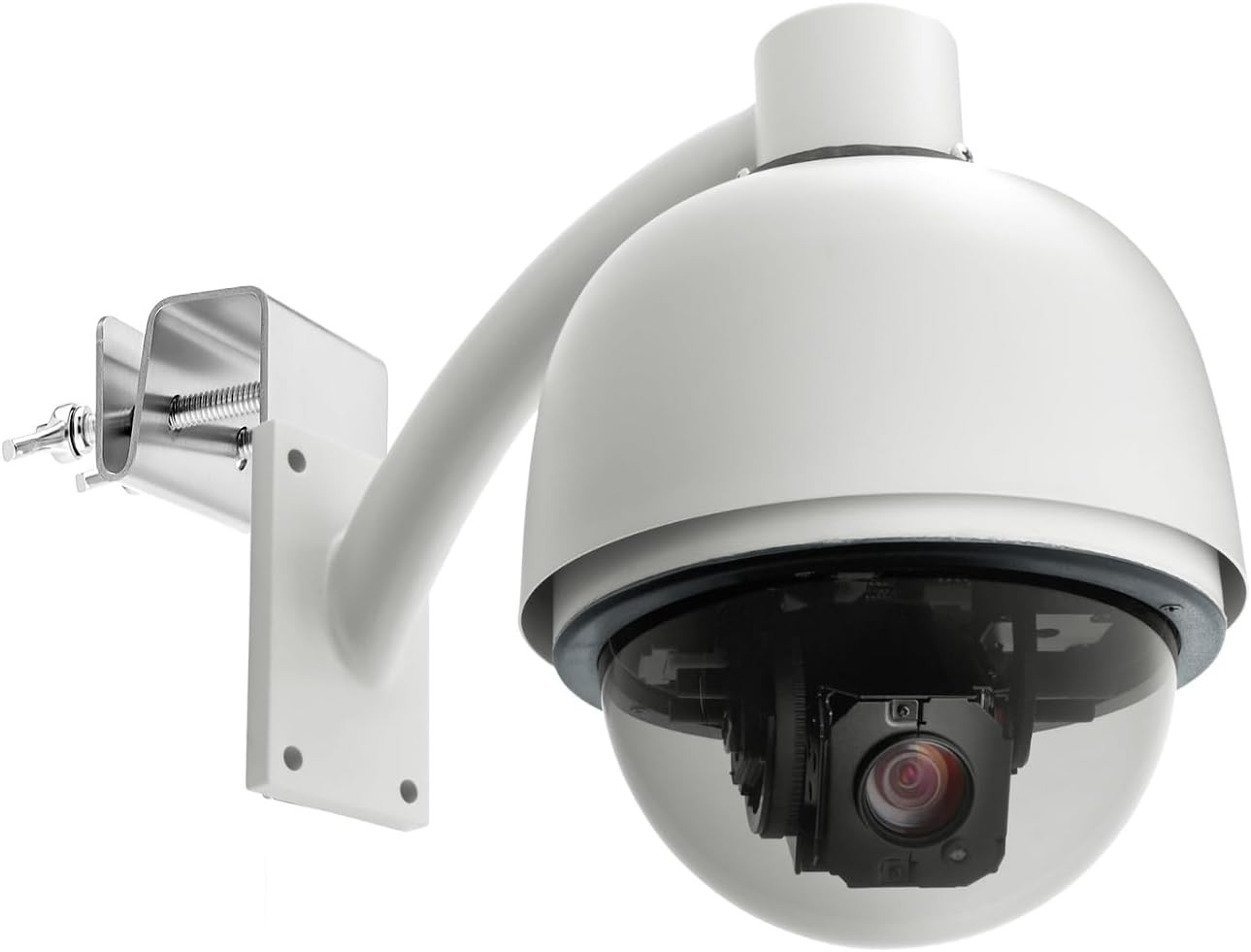 Stainless Steel Gutter Mount Bracket Solar Security Camera Eufy Reolink Tapo