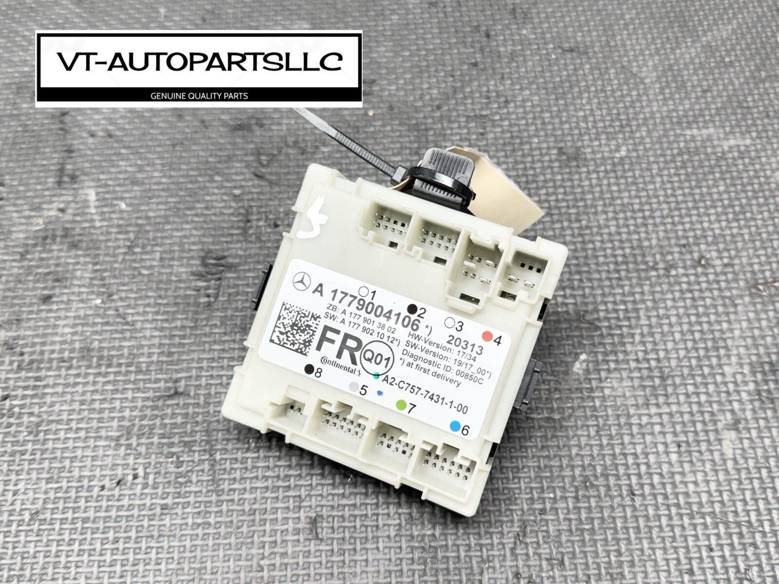⭐️2019-2022 MERCEDES A220 FRONT RIGHT PASSEN DOOR CONTROL MODULE OEM A1779004106