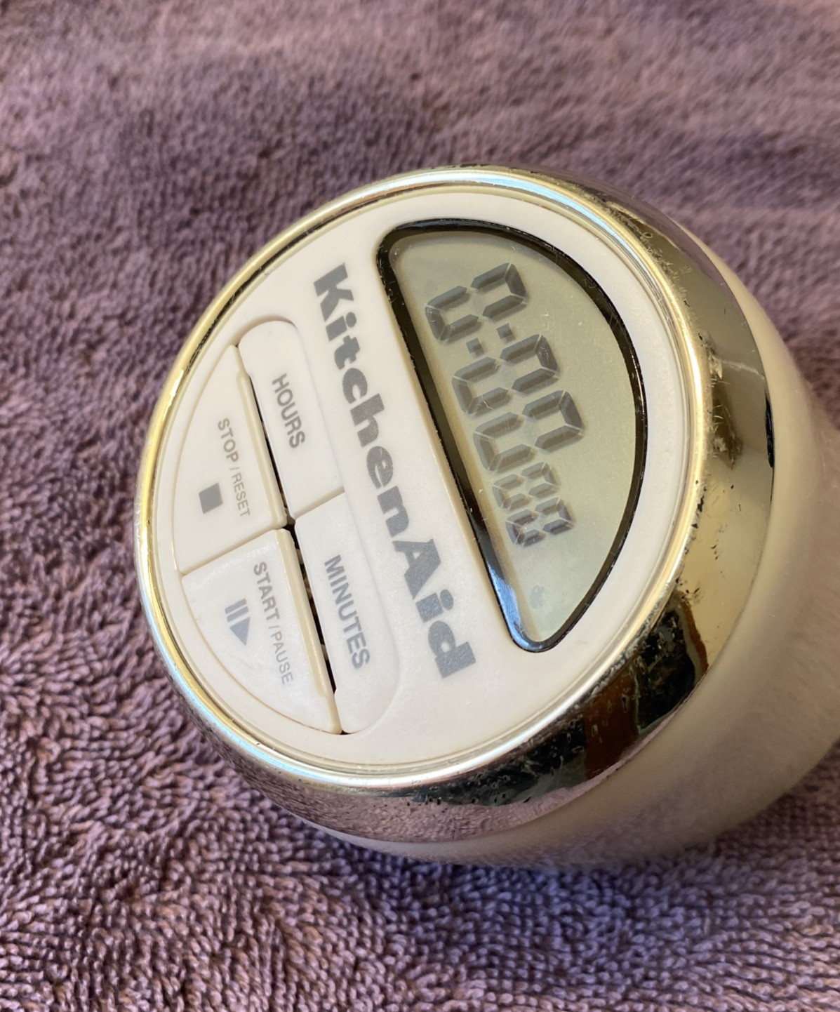 KitchenAid Cook's Series Digital Timer White / Chrome KAT150WH