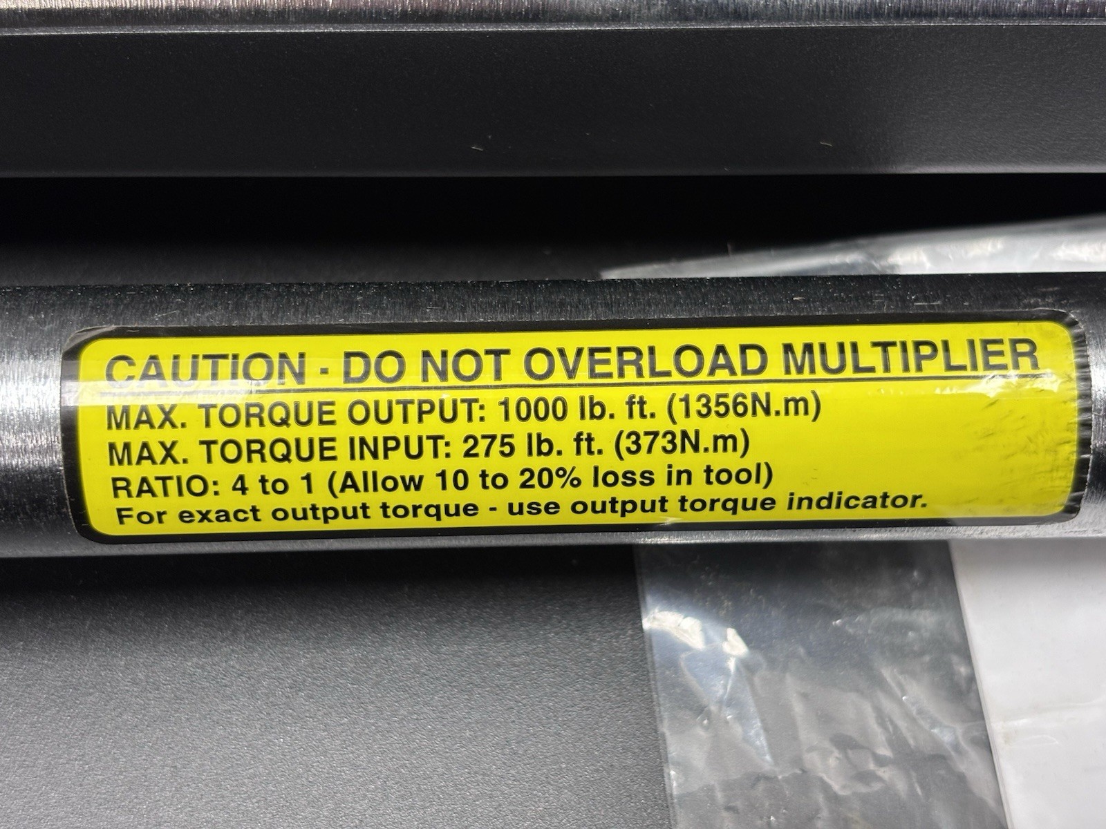 Williams TM-750LW Torque Multiplier - Multiple Pieces- -EXCELLENT CONDITION-