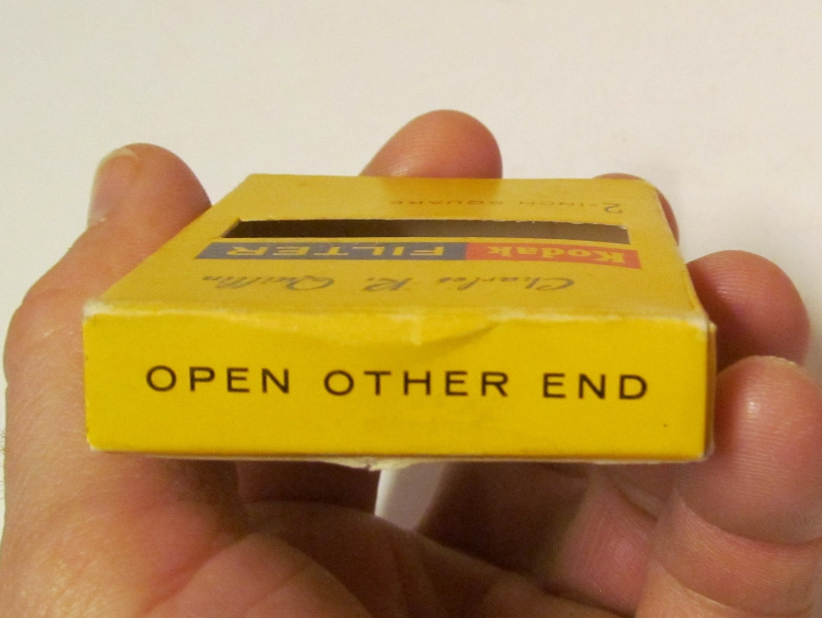 Kodak filter 82A (2” square) in original box