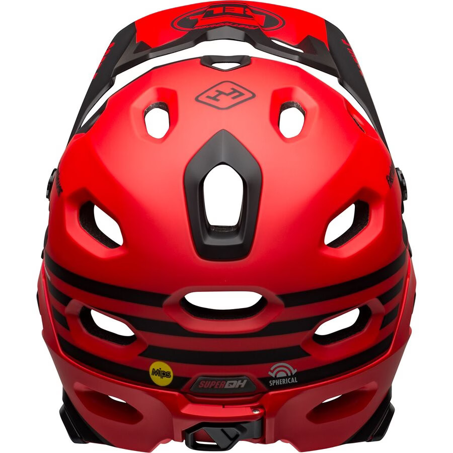 Bell Super DH MIPS Helmet - Matte/Gloss Red/Black, M NULL