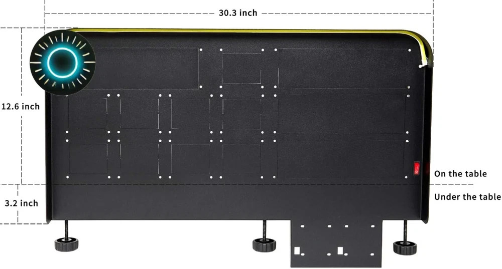 Complete Flight Simulator Cockpit - Compatible with Logitech Saitek Honeycomb