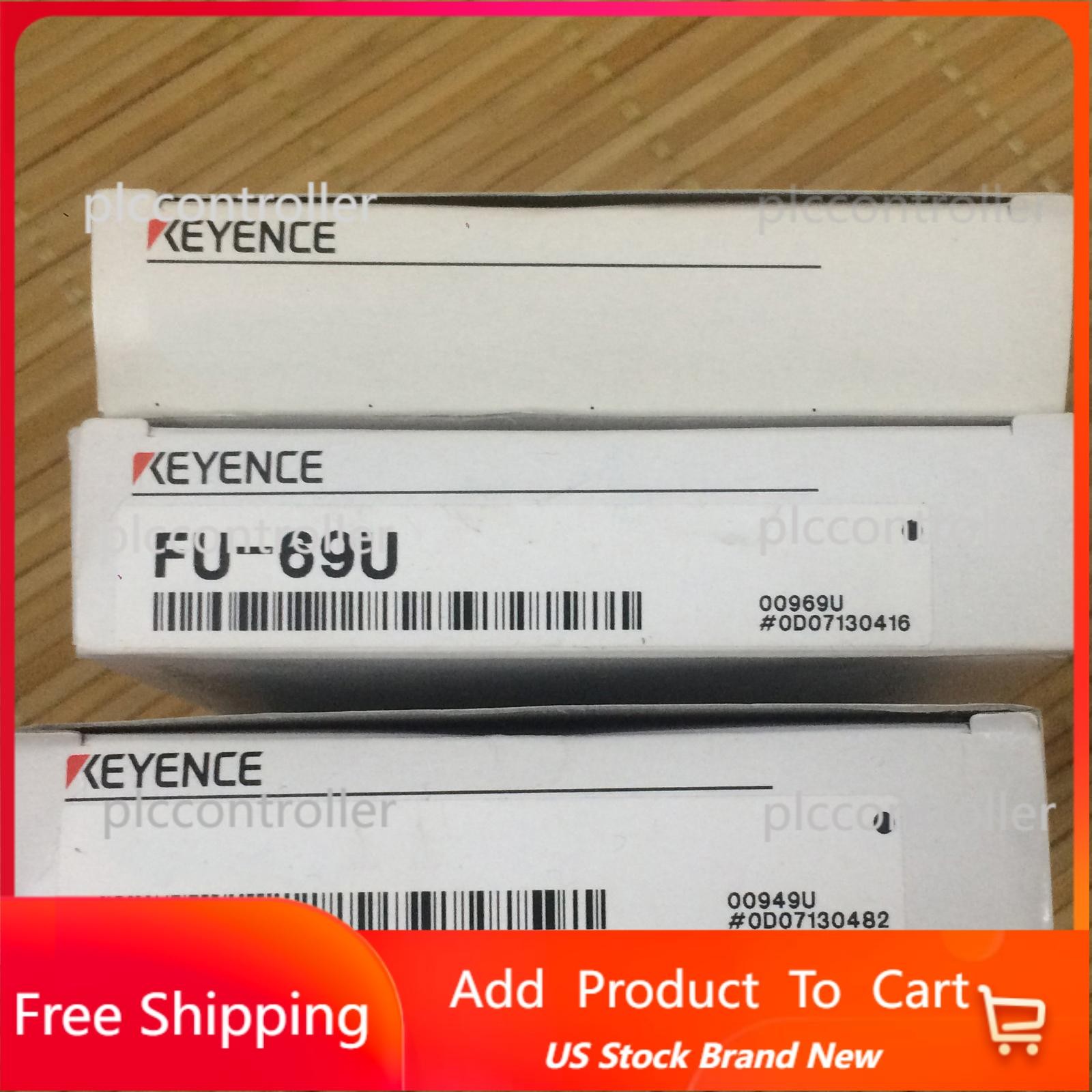 One Keyence FU-69U Fiber Optic Sensor New Free Shipping