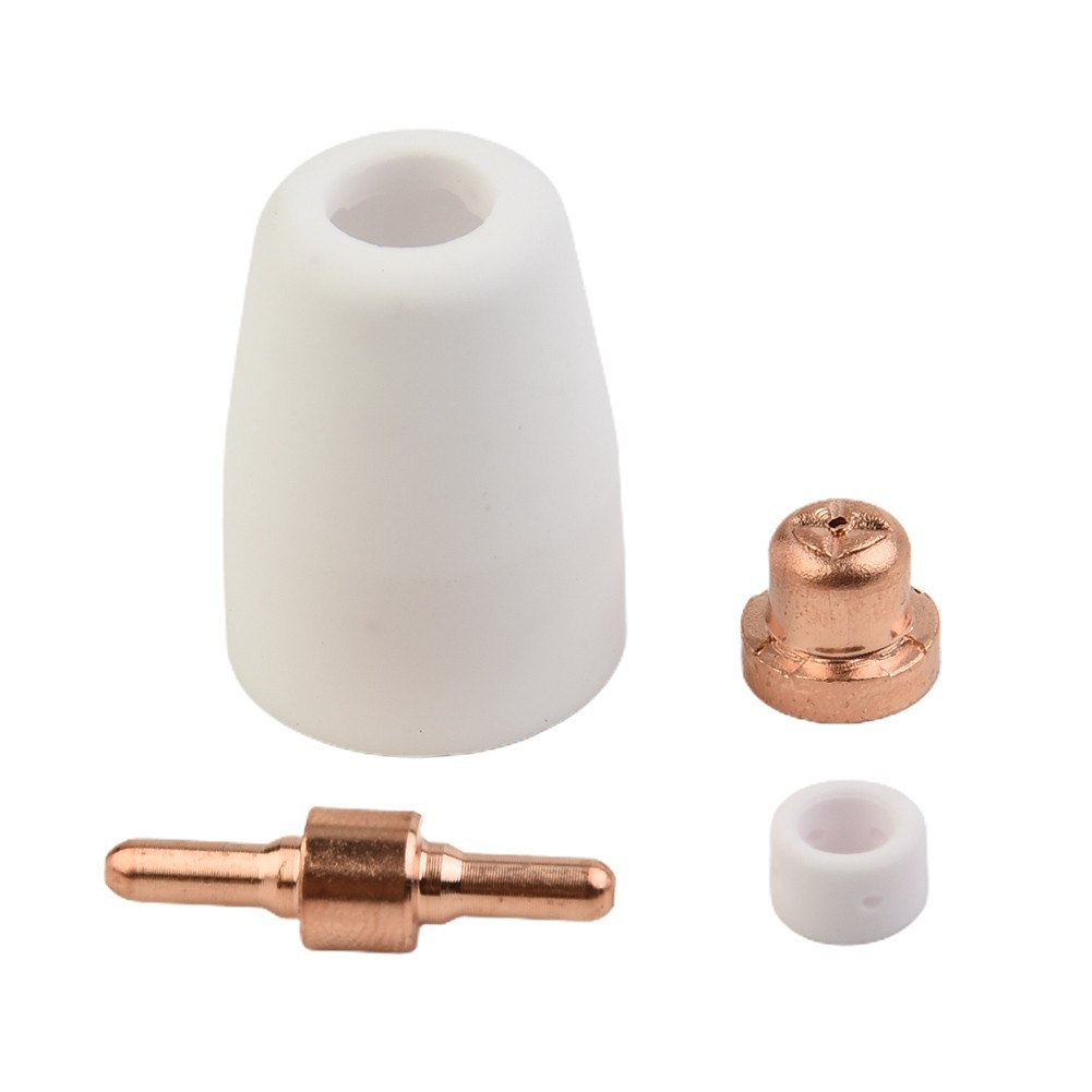 For Cutter CUT40/50 Plasma Electrodes Tips Kits Shield Cups Nozzle Useful