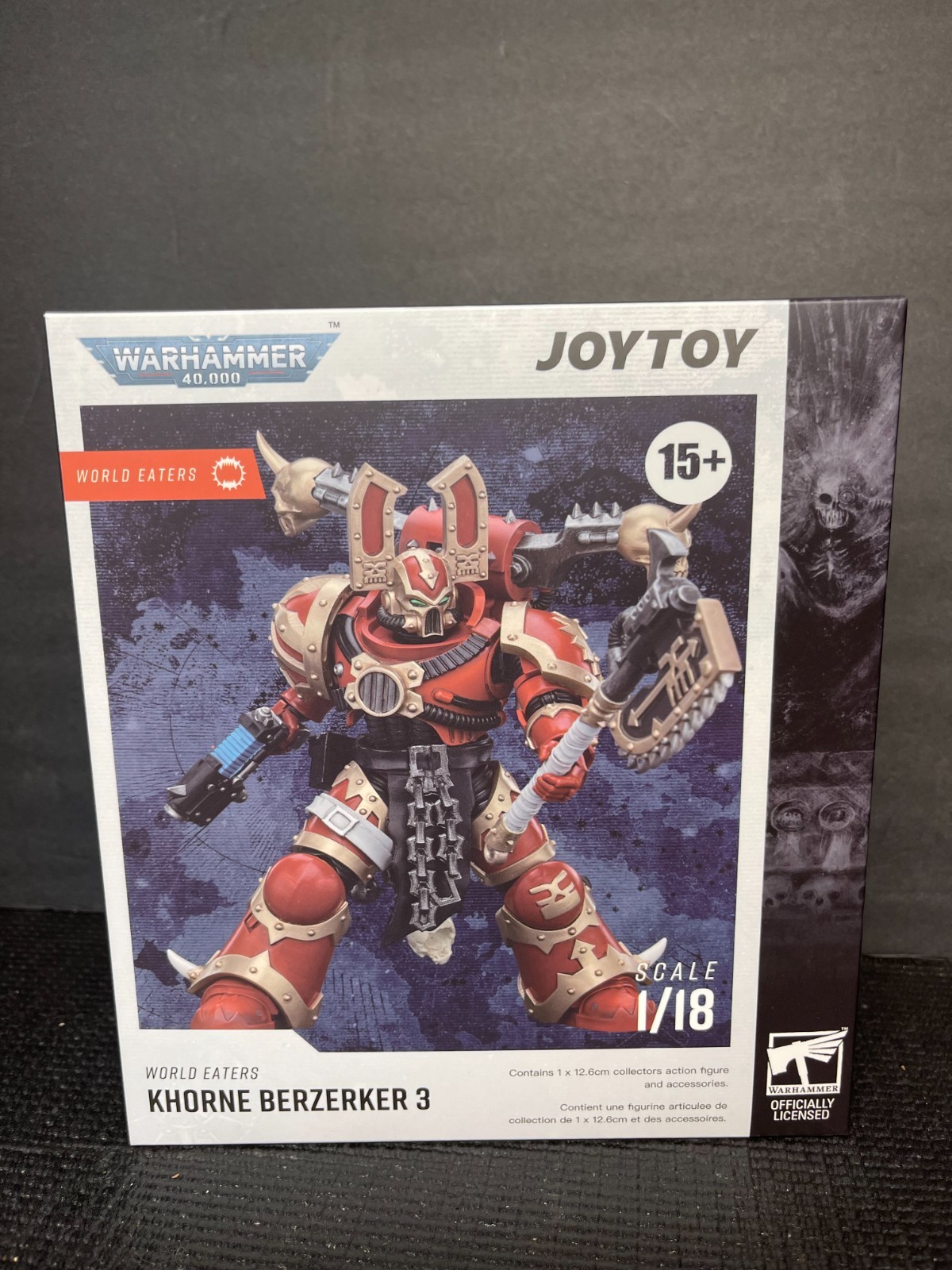 Joytoy Warhammer 40k Chaos Space Marines Khorne Berzerker 3 World Eaters