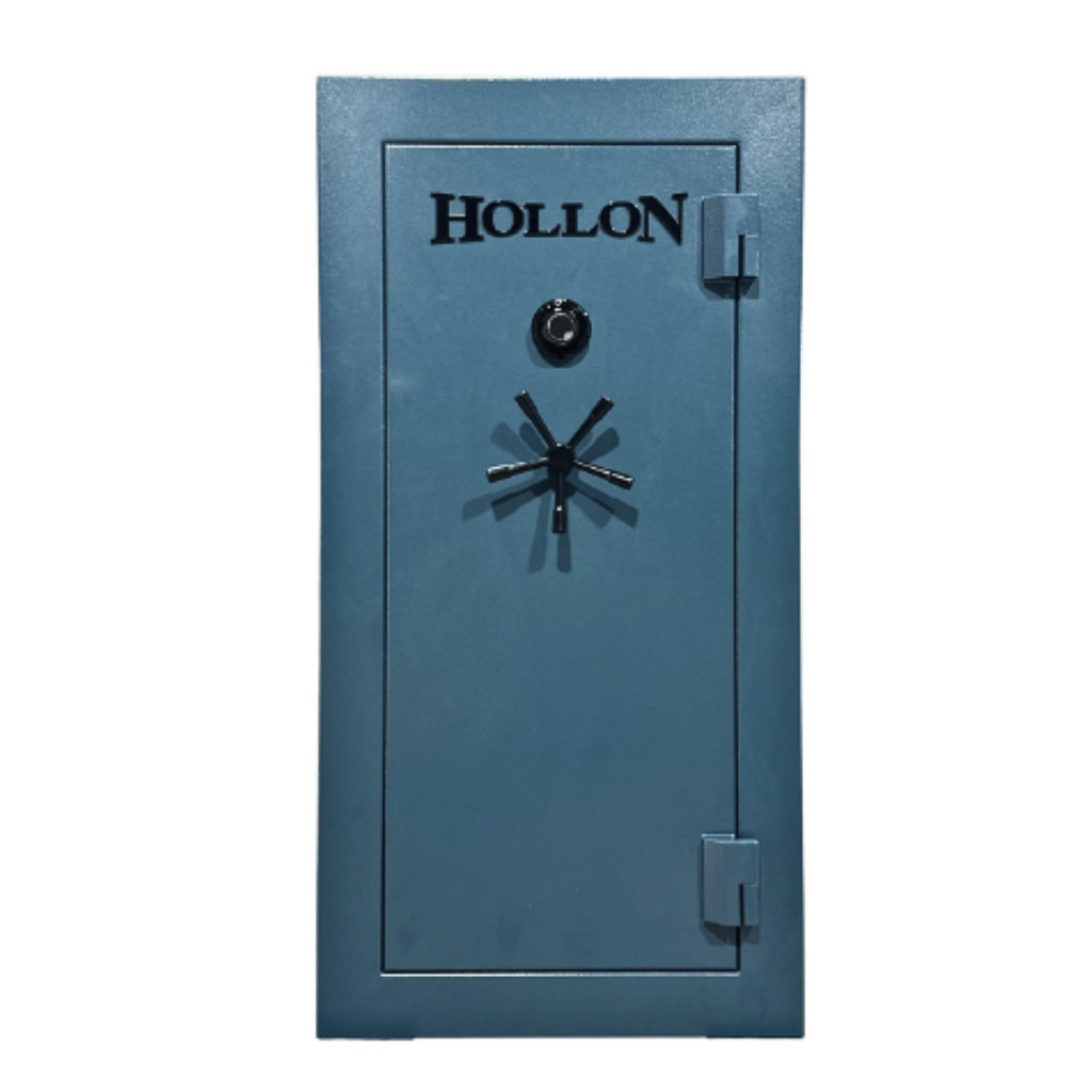 Hollon DOM‑22C Dominion Gun Safe Teal 22 Gun 90 Min Fire Dial Lock