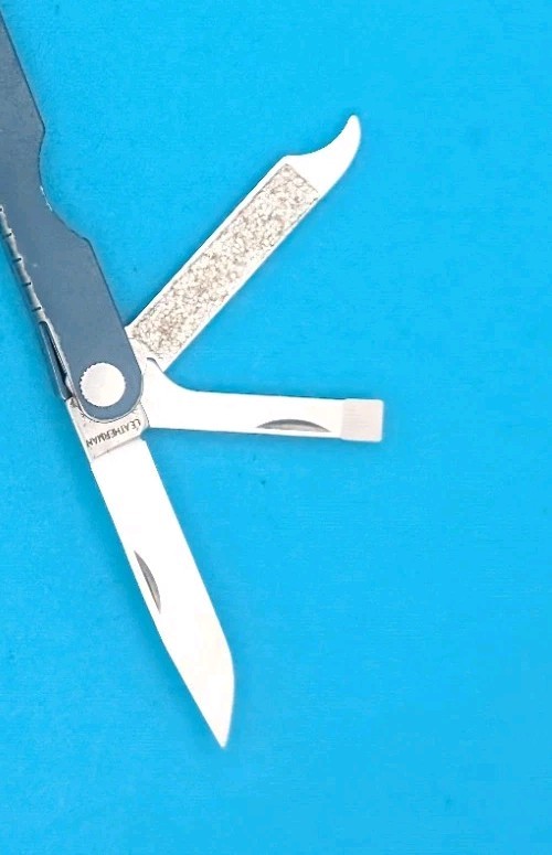 Leatherman Micra Multi-Tool, Knife, Scissors, Key Ring, Navy Blue!