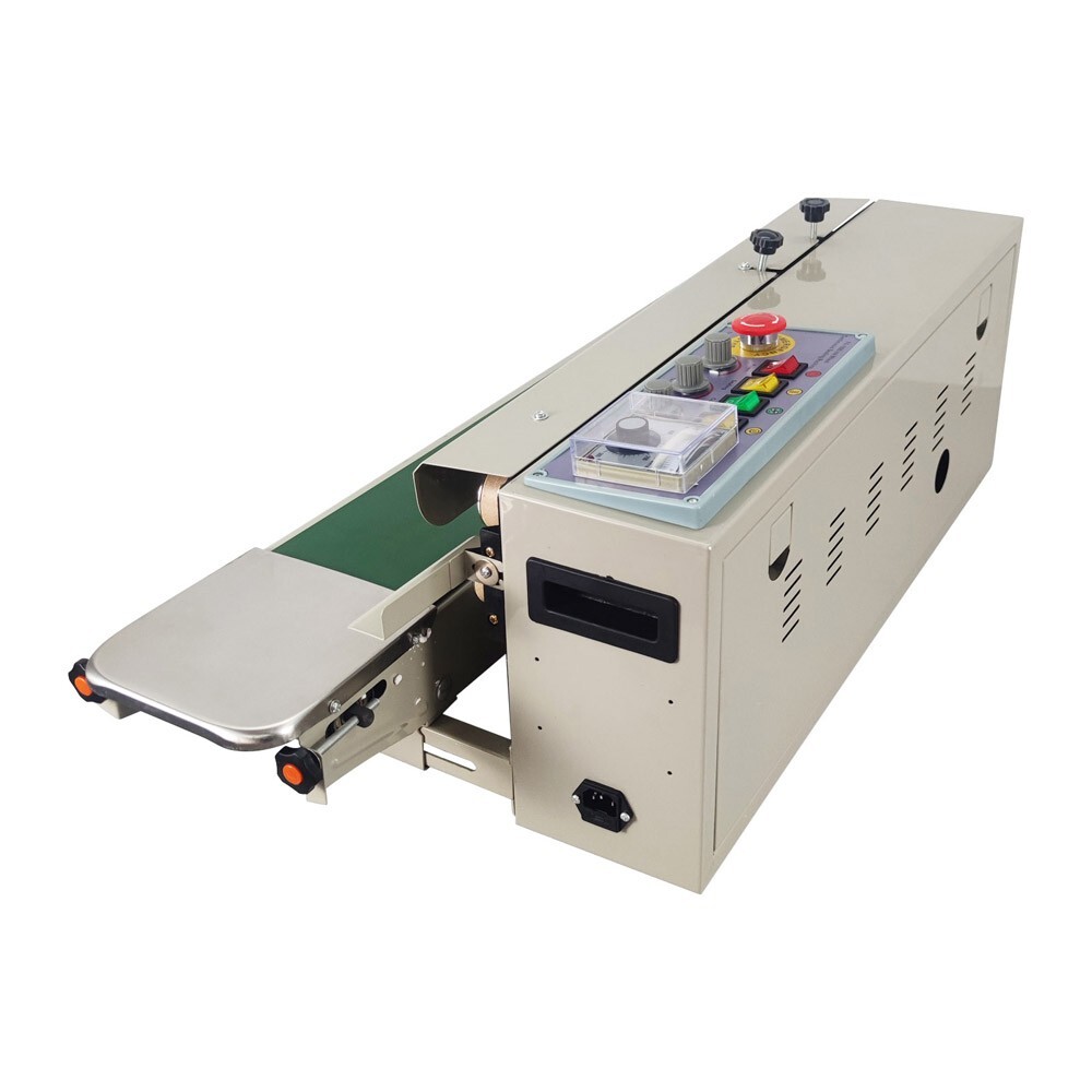 High Efficiency 110V Horizontal Sealer Continuous Plastic Bag Sealing Machine