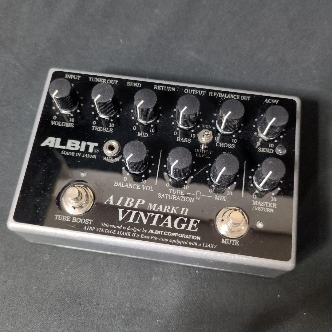 ALBIT A1BP Mark II Vintage Tube Bass Preamp Used