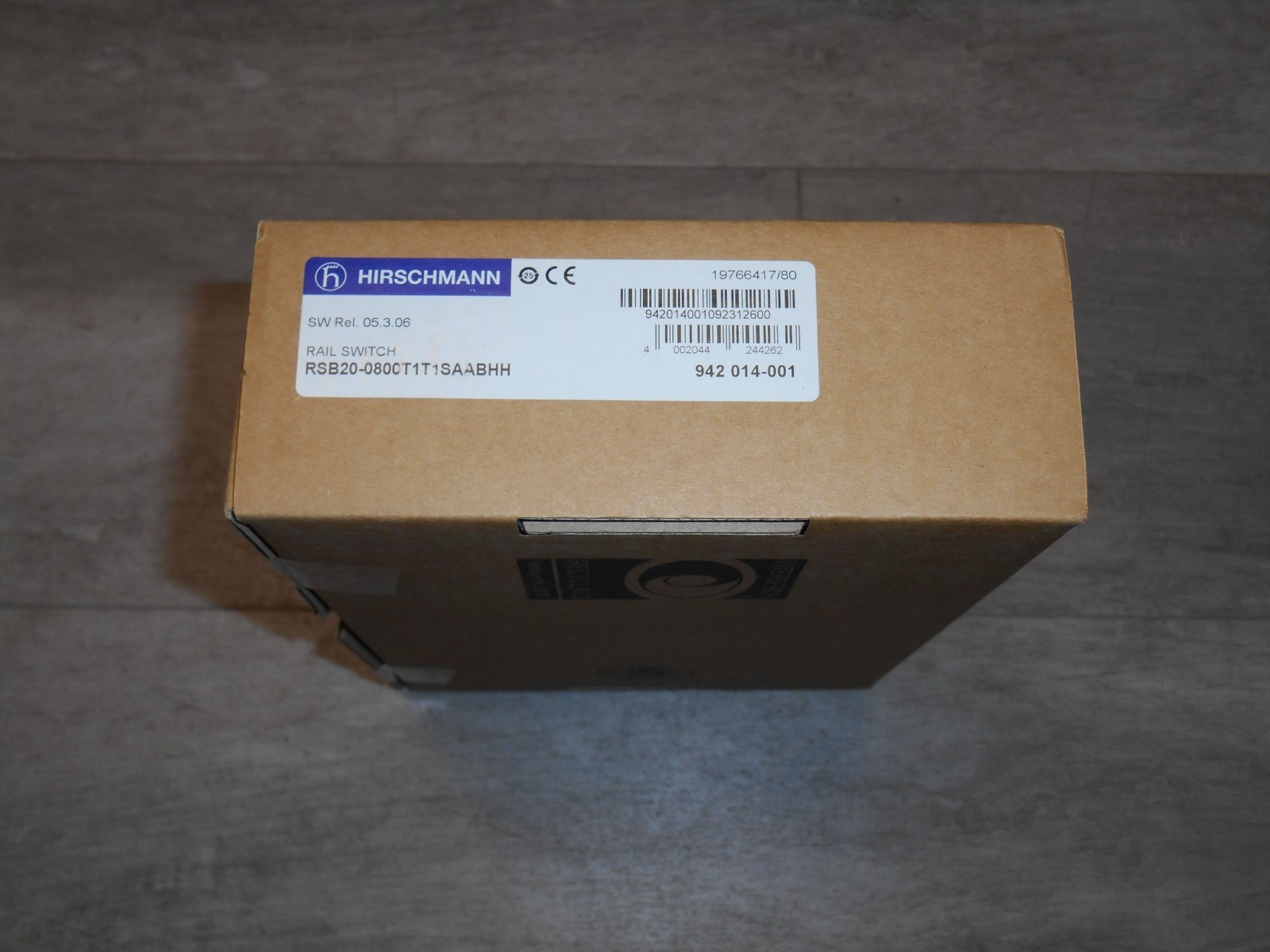 HIRSCHMANN 942 014-001 RSB20-0800T1T1SAABHH Managed Ethernet Rail Switch (#296)