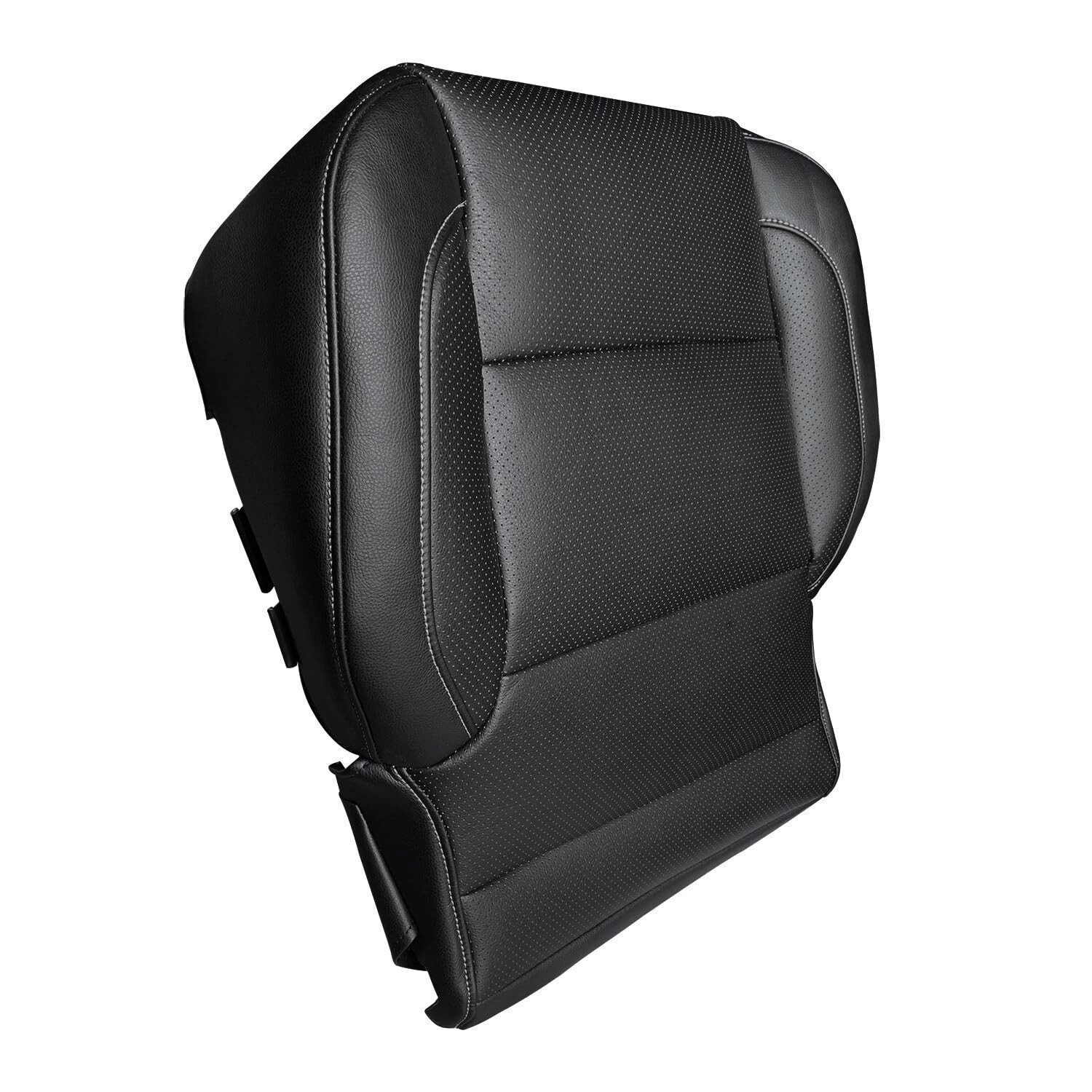 Driver Side Bottom Leather Seat Cover Compatible with Ch 1 PCS 2014-2019