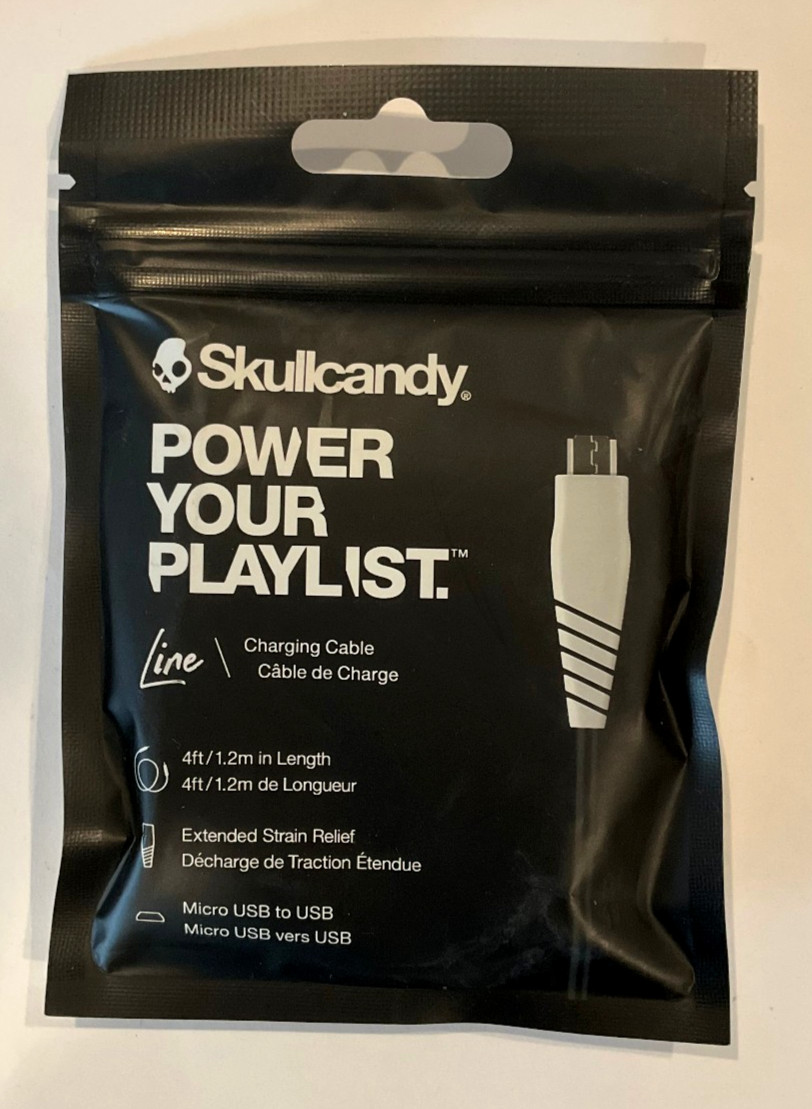 BUY 1, GET 1 @ 20% OFF (add 2) Skullcandy Line Charging Cable Micro USB to USB