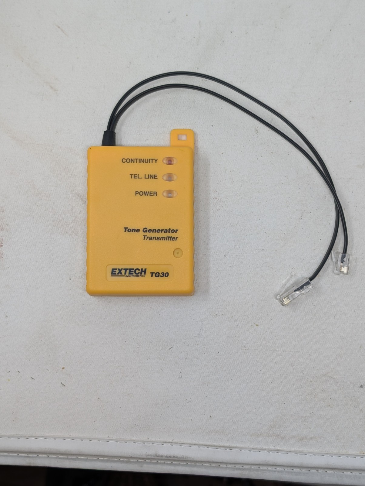 EXTECH INSTRUMENTS TG30 TONE GENERATOR WIRE TRACER TONE PROBE KIT