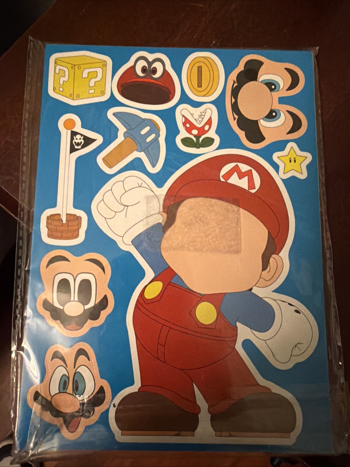 SUPER MARIO Bros Sticker Pack 34 Sheets Nintendo Character Decals New Sealed