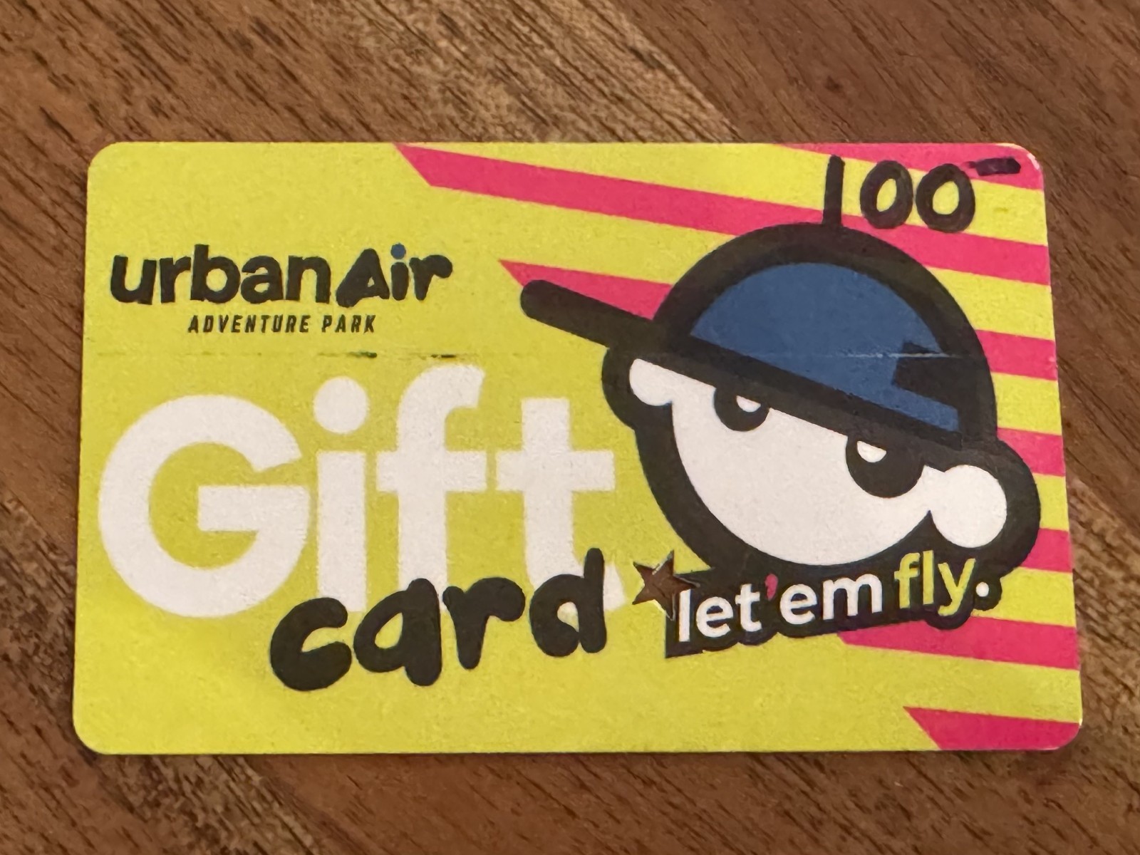 $100 Urban Air Adventure Park Gift Card- Hudson Oaks, TX Location FREE SHIPPING!