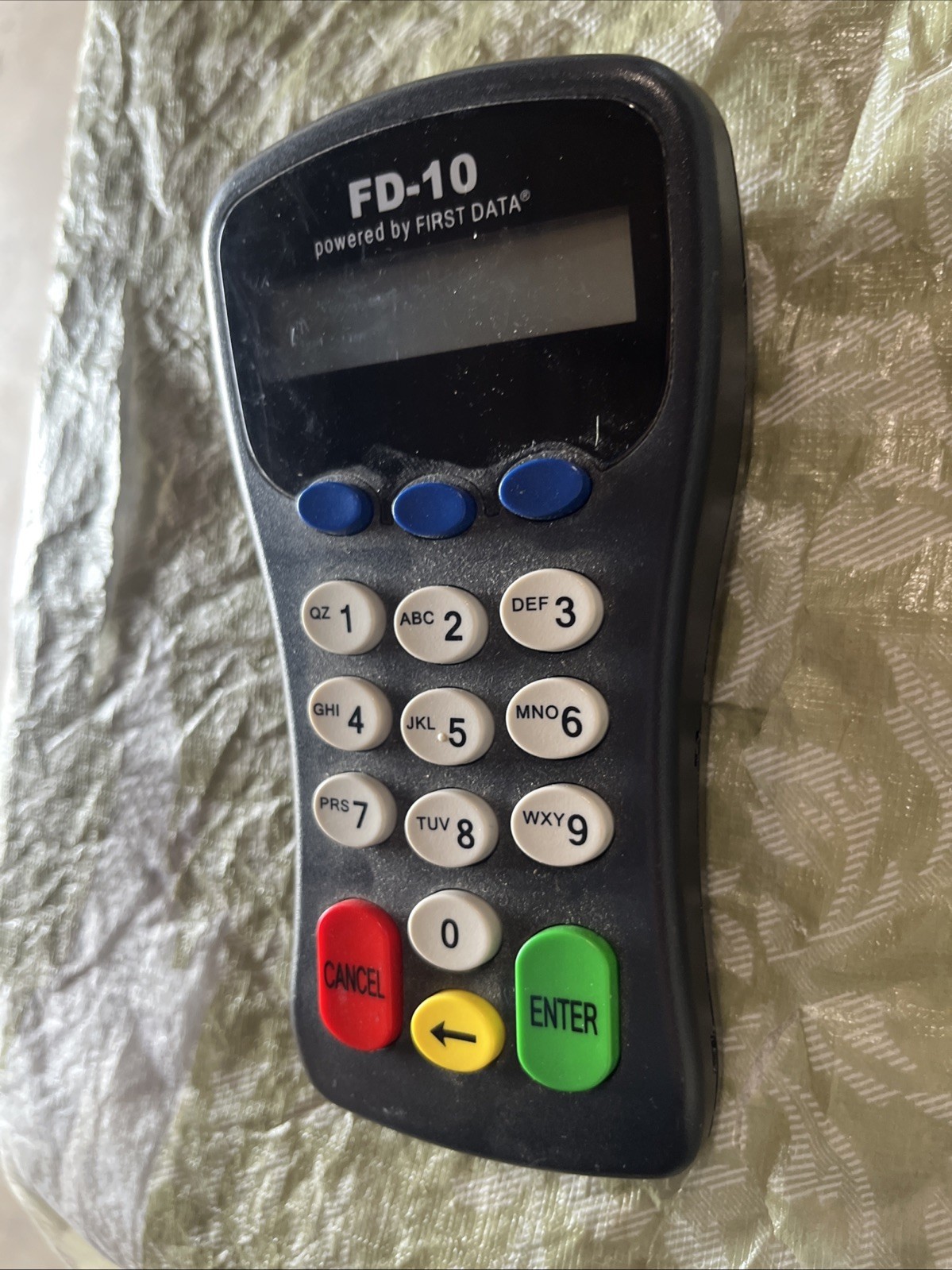 First Data FD-10C USB PIN Pad Credit Card Terminal Keypad