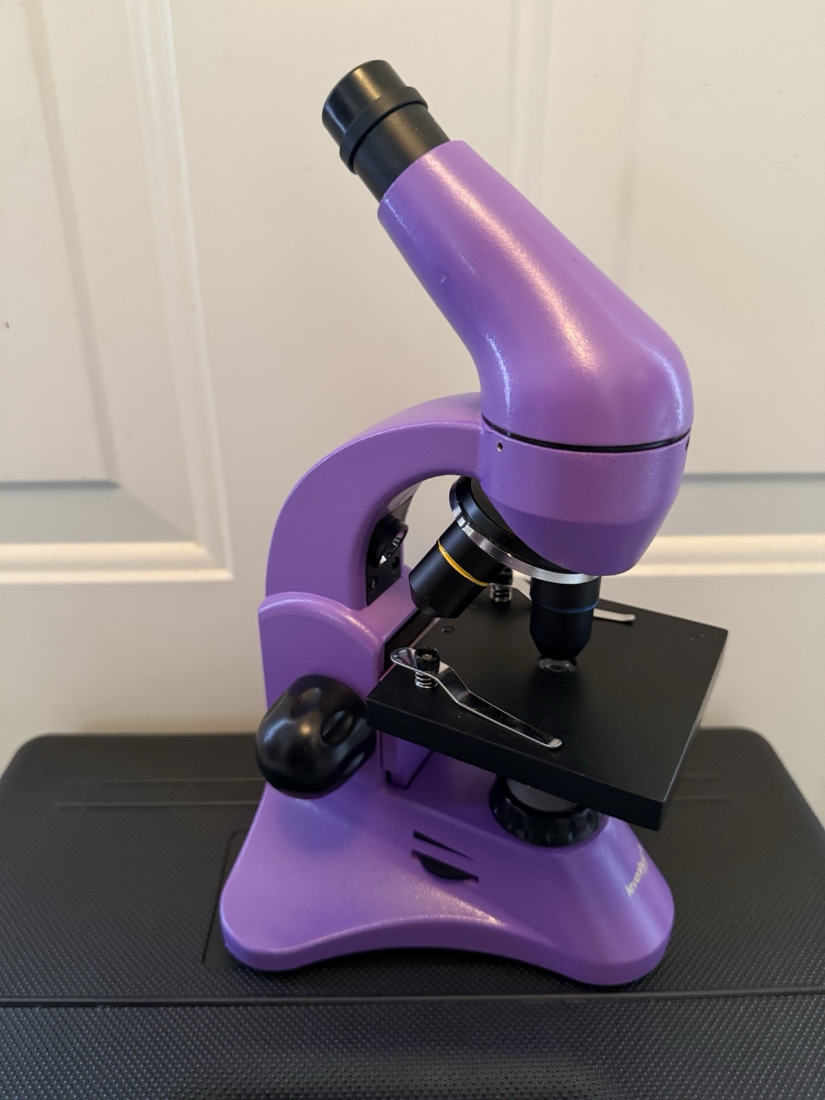 Levenhuk Rainbow 50l/D50l PLUS Biological Microscope 64-1280x Purple Metal Body