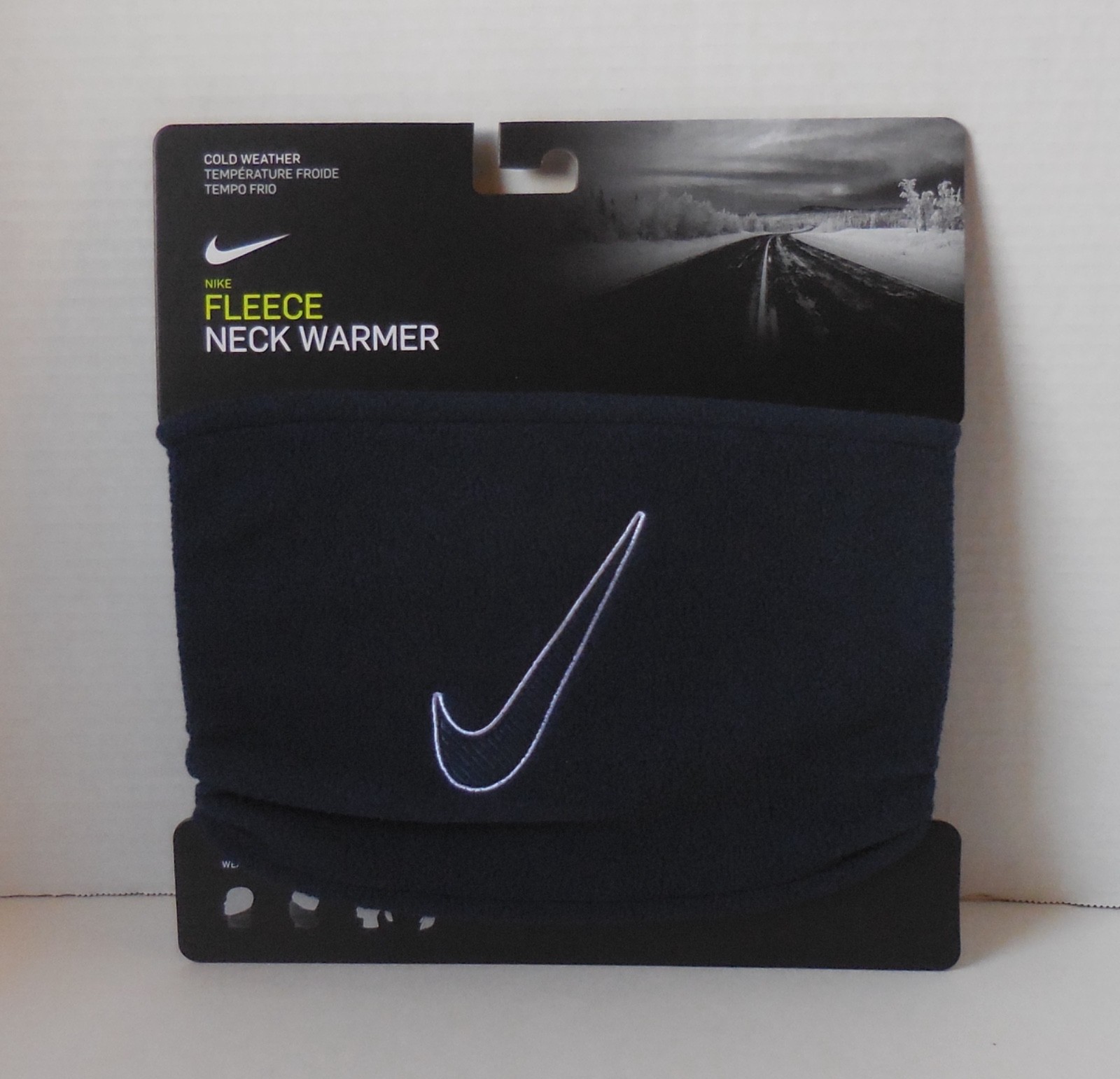 Nike Fleece Neckwarmer 2.0 Neck Warmer YOUTH Obsidian/White