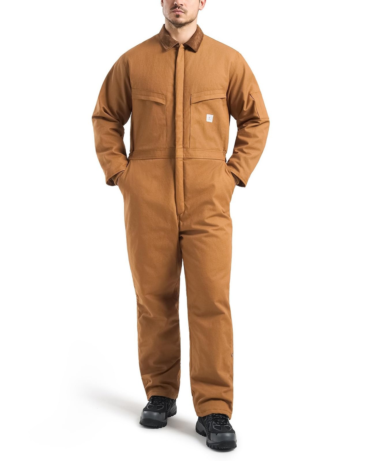 HISEA Insulated Coveralls for Men, Winter Water Resistant Work Coveralls, Loo...