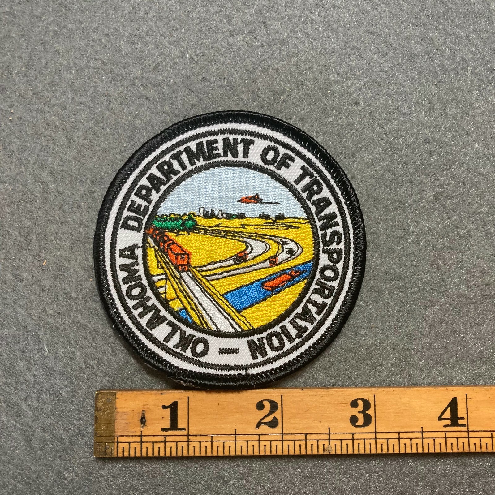 Oklahoma Department Of Transportation Police Patch