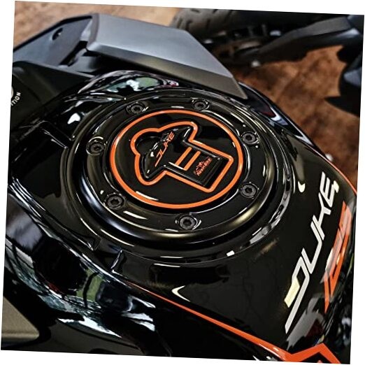 Motorcycle 3D Stickers Compatible with KTM Duke 125 Protezione Tappo Serbatoio
