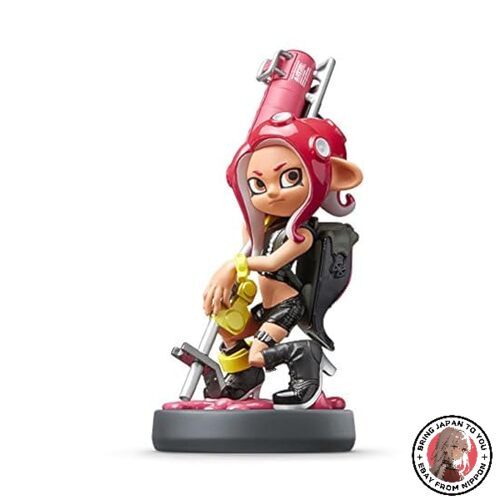 Nintendo Splatoon Octoling Girl amiibo NFC Figure Japan