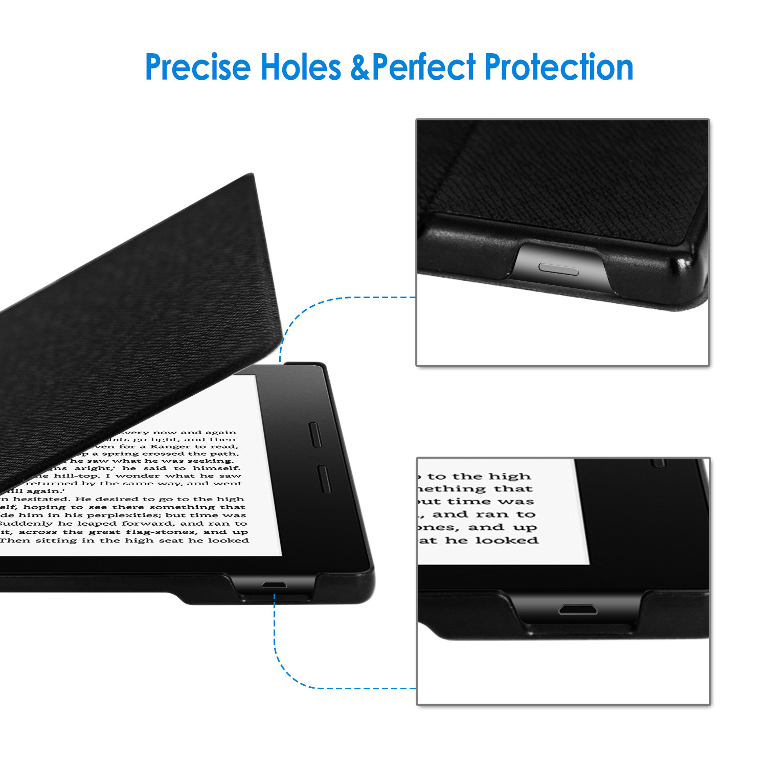 JETech Case for Amazon Kindle Oasis (2017 Release) Smart Cover Auto Sleep/Wake