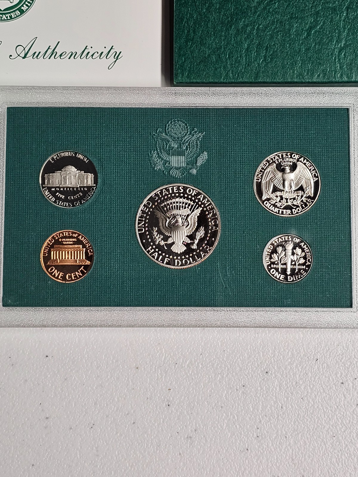 1997 Clad Proof Set U.S. Mint Original Government Packaging OGP COA