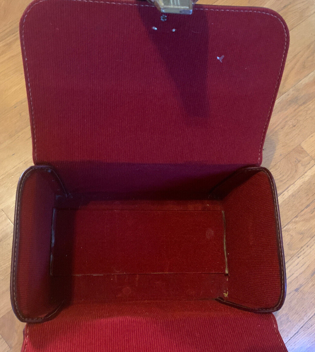 Super-8 projector CARRYING CASE all purpose heavy duty durable soft leatherette