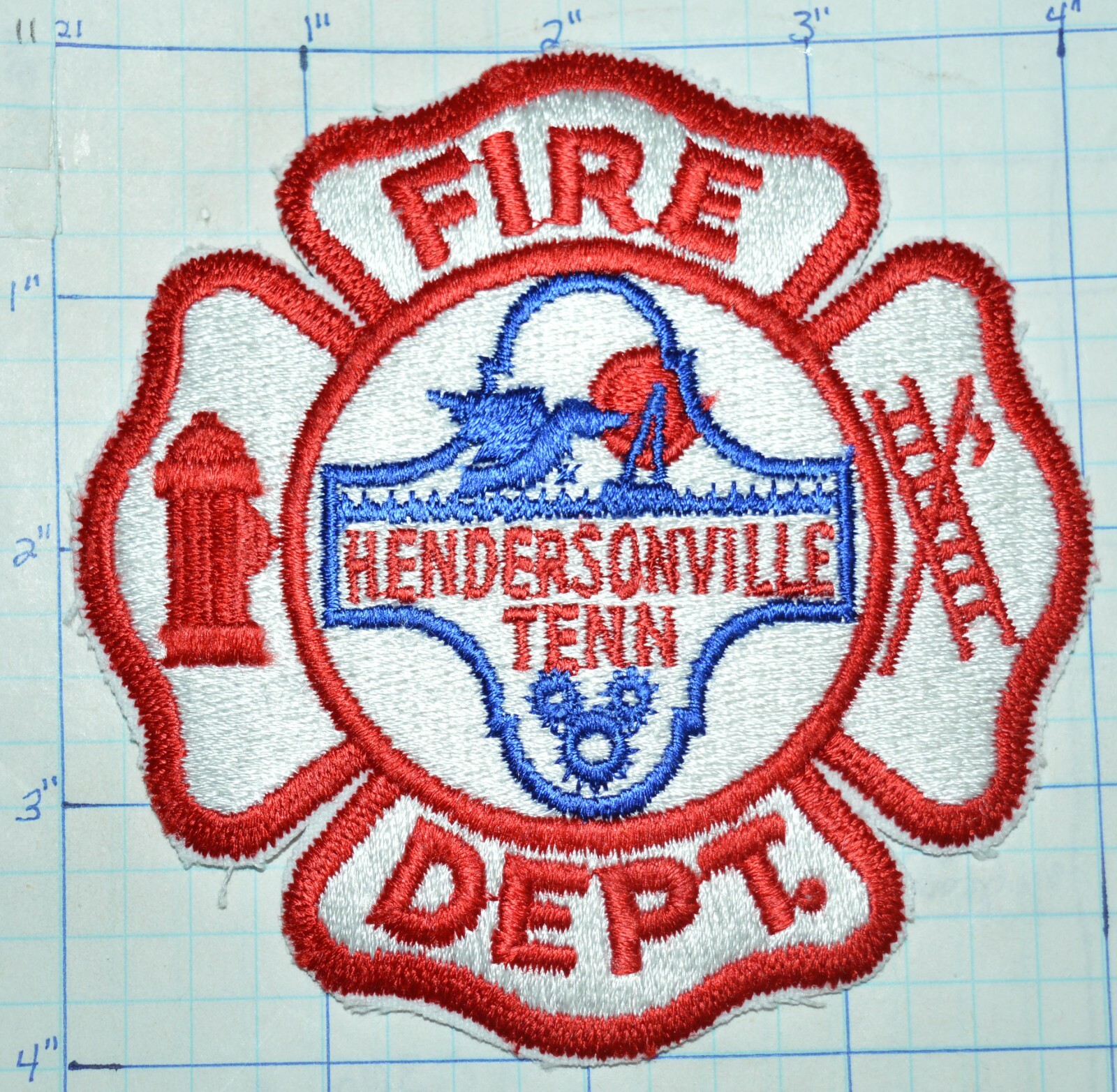 TENNESSEE, HENDERSONVILLE FIRE DEPT PATCH