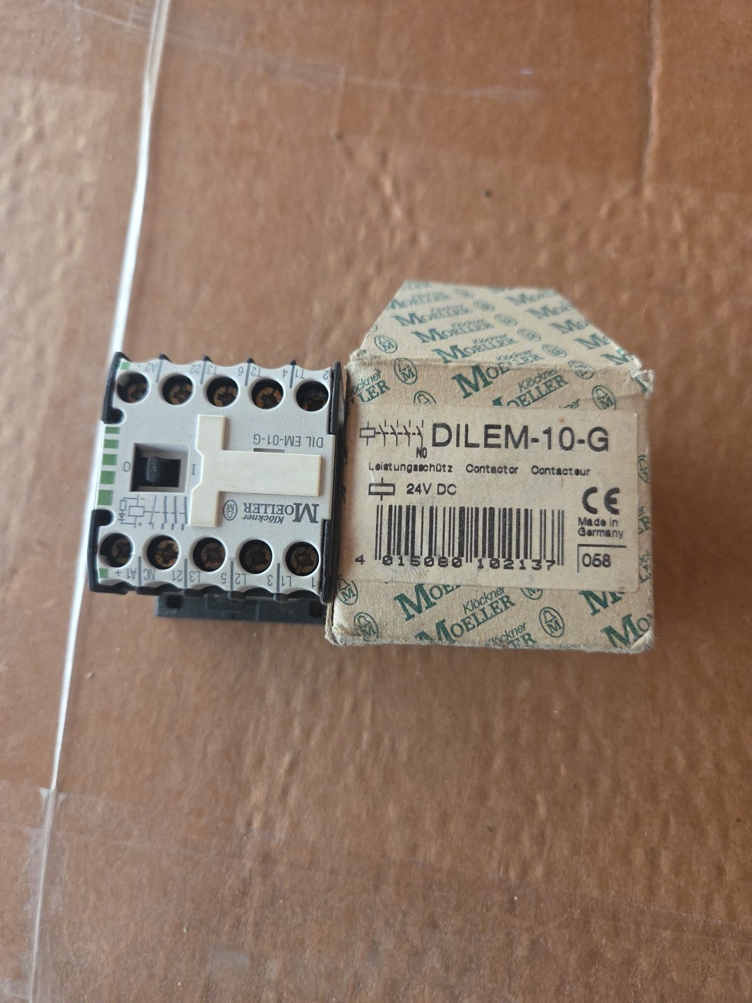 Moeller DILEM-10-G 24VDC Contactor Made In Germany New Open Box