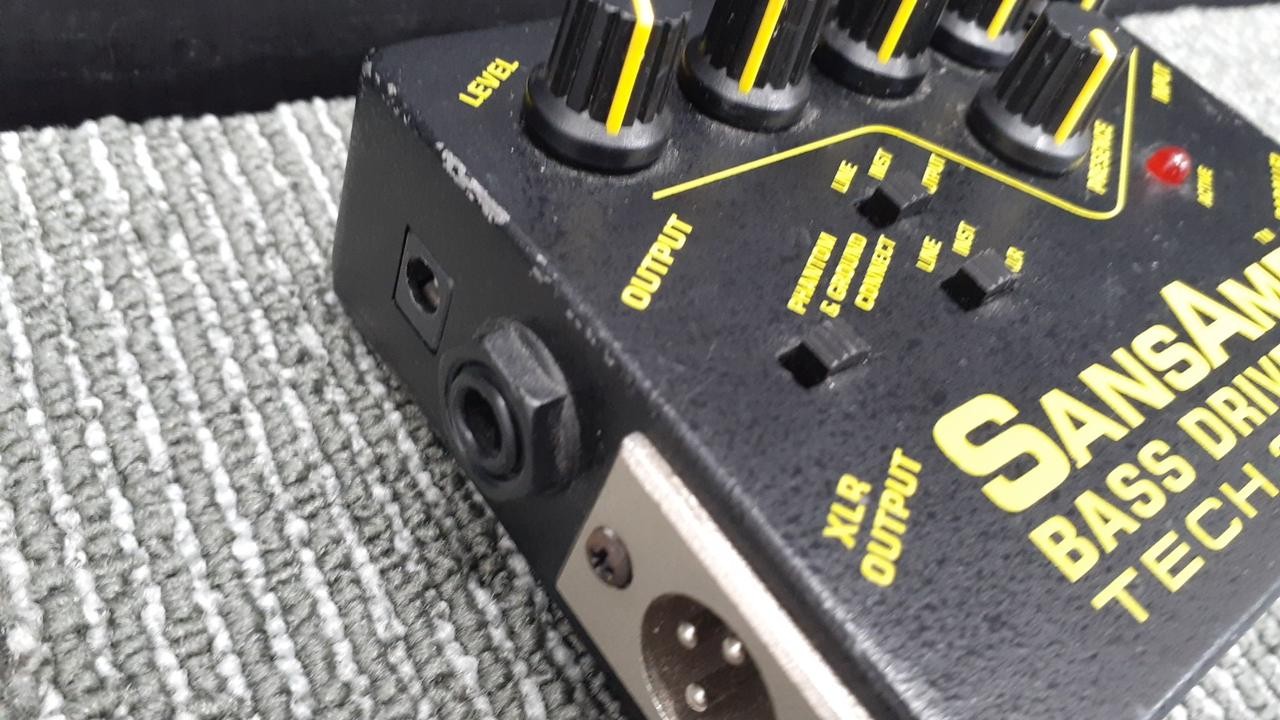 TECH21 Effect Pedal SANSAMP BASS DRIVER D1