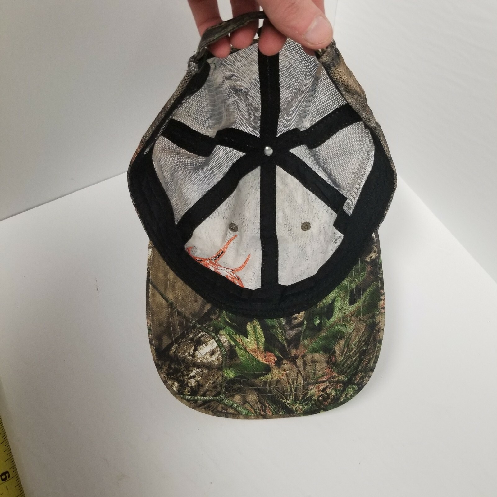 Mossy Oak BSC Camo Mesh Strapback Hat, Hunting, Outdoors, NWT