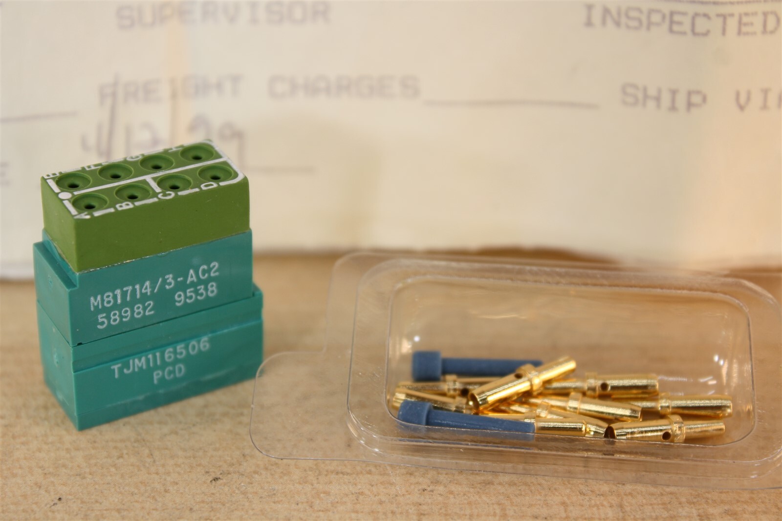 Amphenol PCD M81714/3-AC2 Terminal Block TJM116506