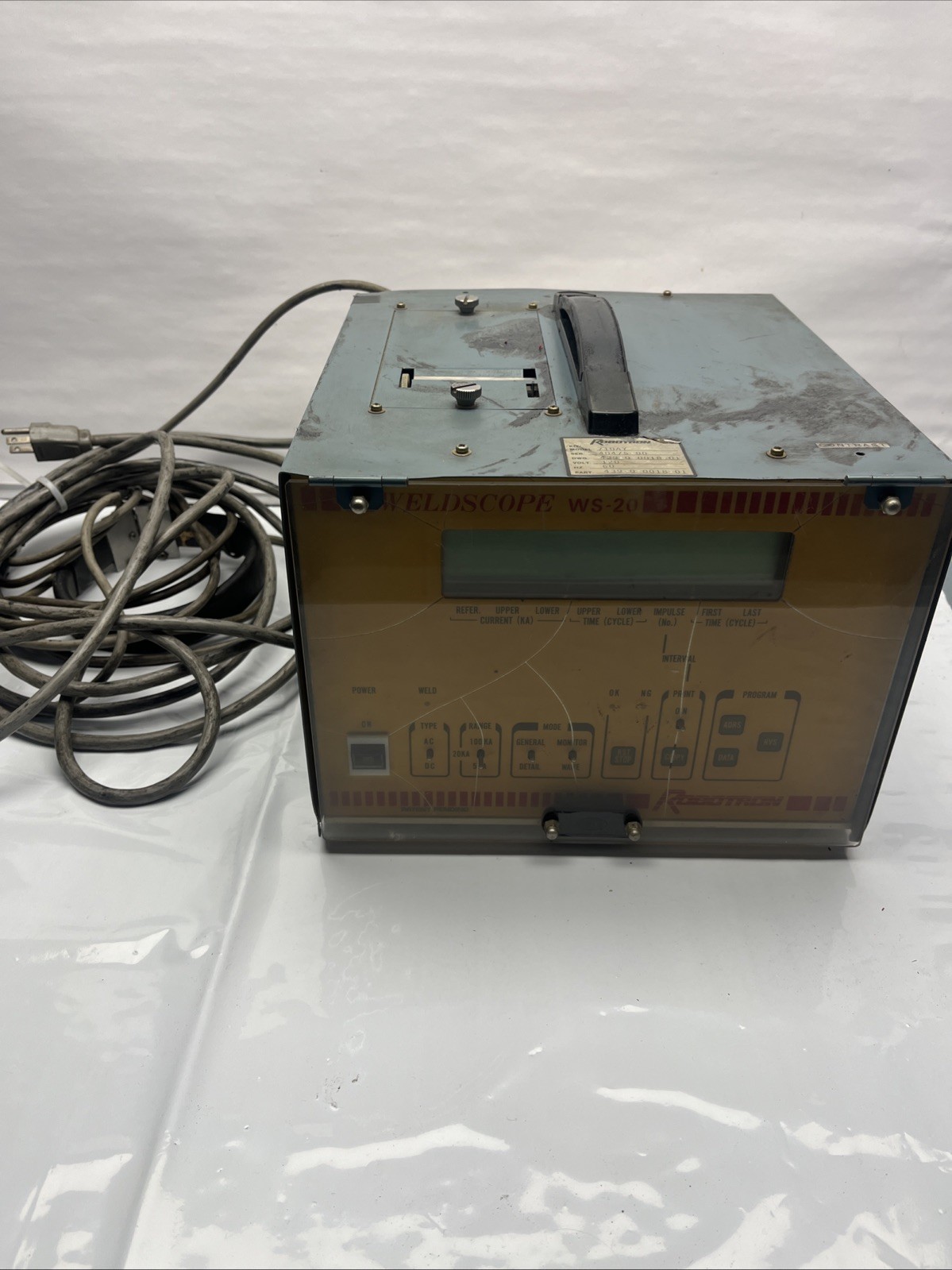 Robotron WS-20 Weldscope 120V, 60Hz  710AY