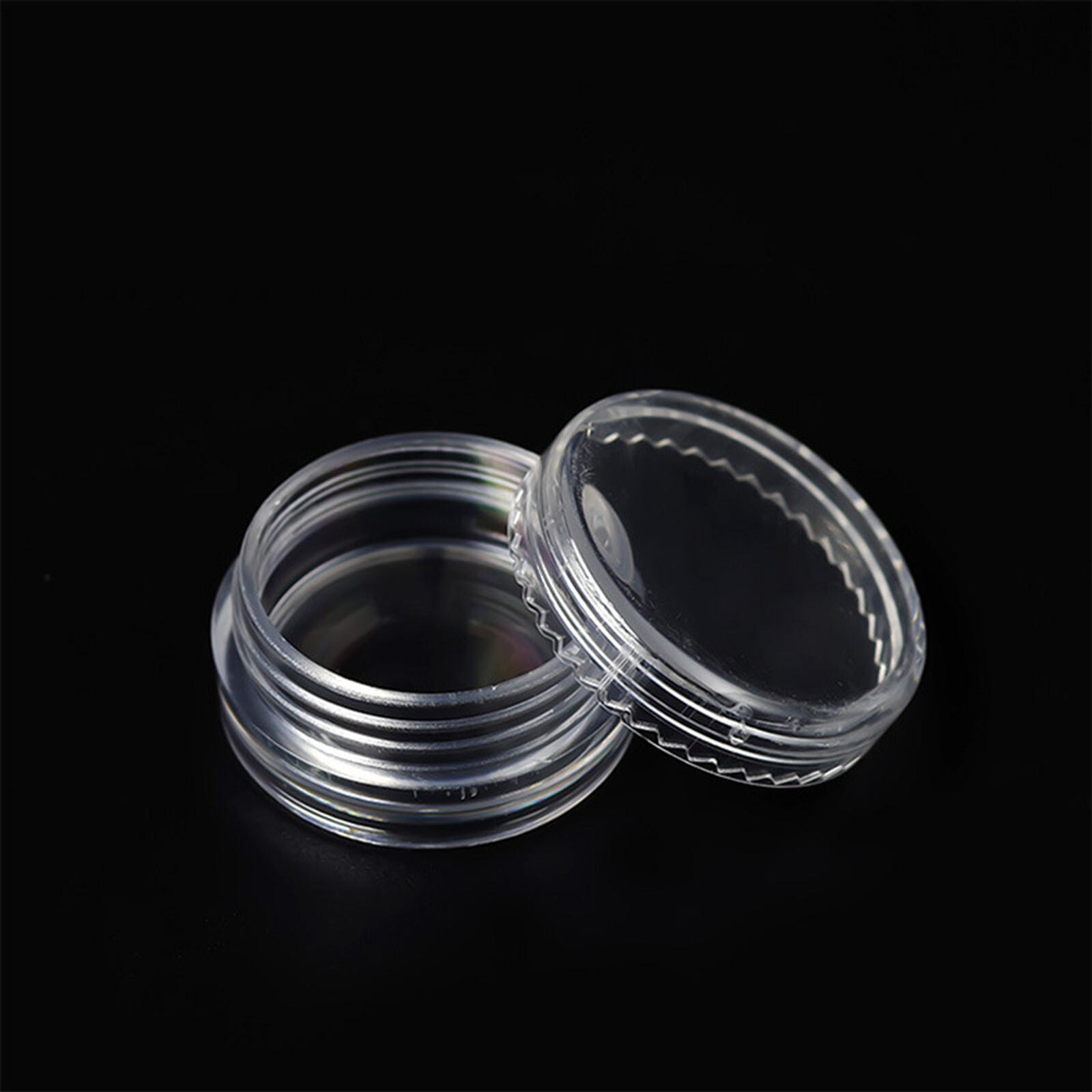 12 pcs Clear Storage Cups Jewelry Bead Makeup Box Small Container 5ml (30X18mm)