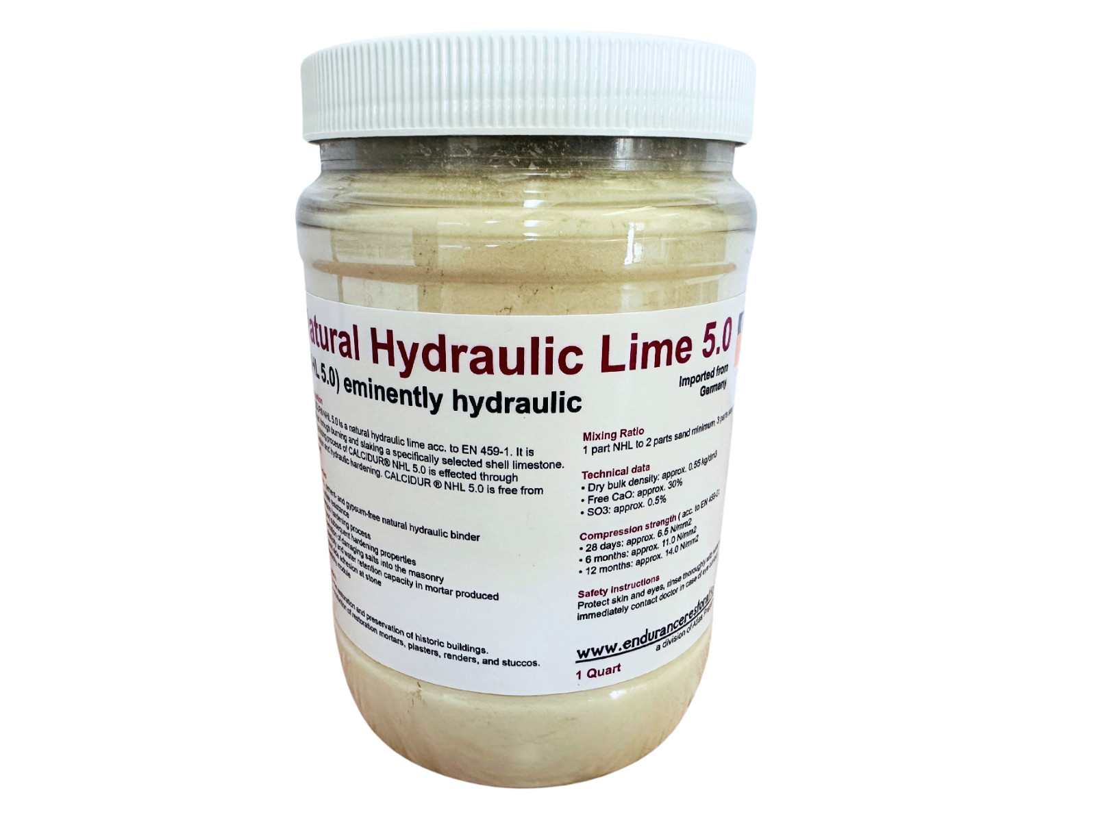 Otterbein Natural Hydraulic Lime 5.0