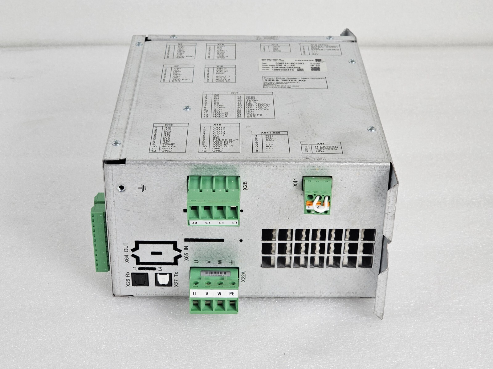1PC SIEB&MEYER 0362141EC1007 Colibri SD2S Spindle Motor Driver
