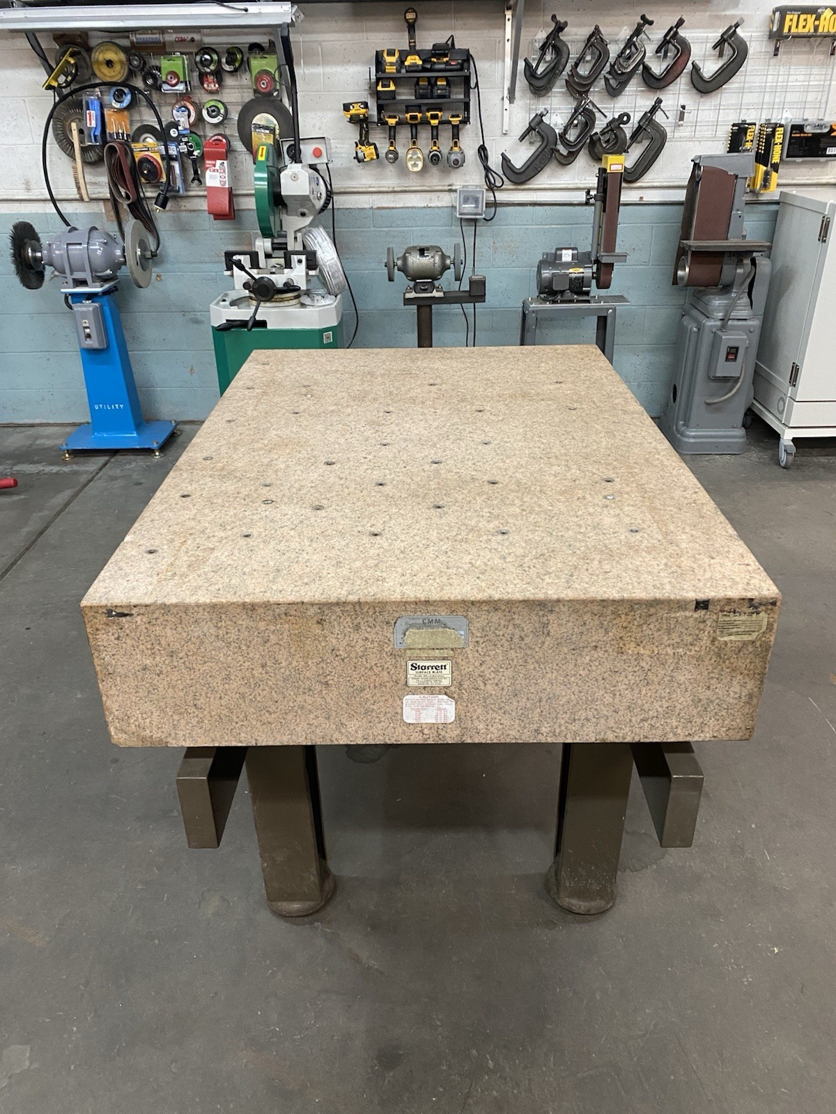 Starrett Pink Granite Surface Plate Grade AA-Laboratory