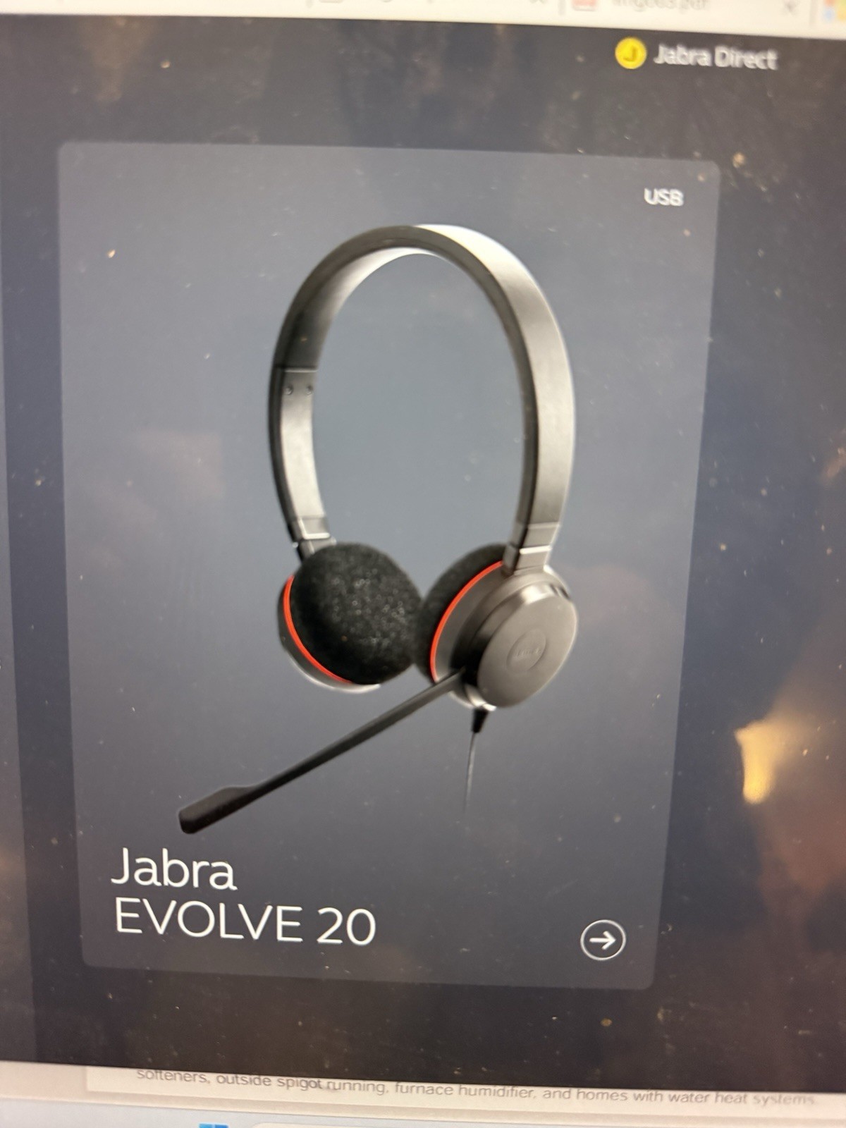 Jabra Professional Headset - Jabra Evolve 20 UC HSC016