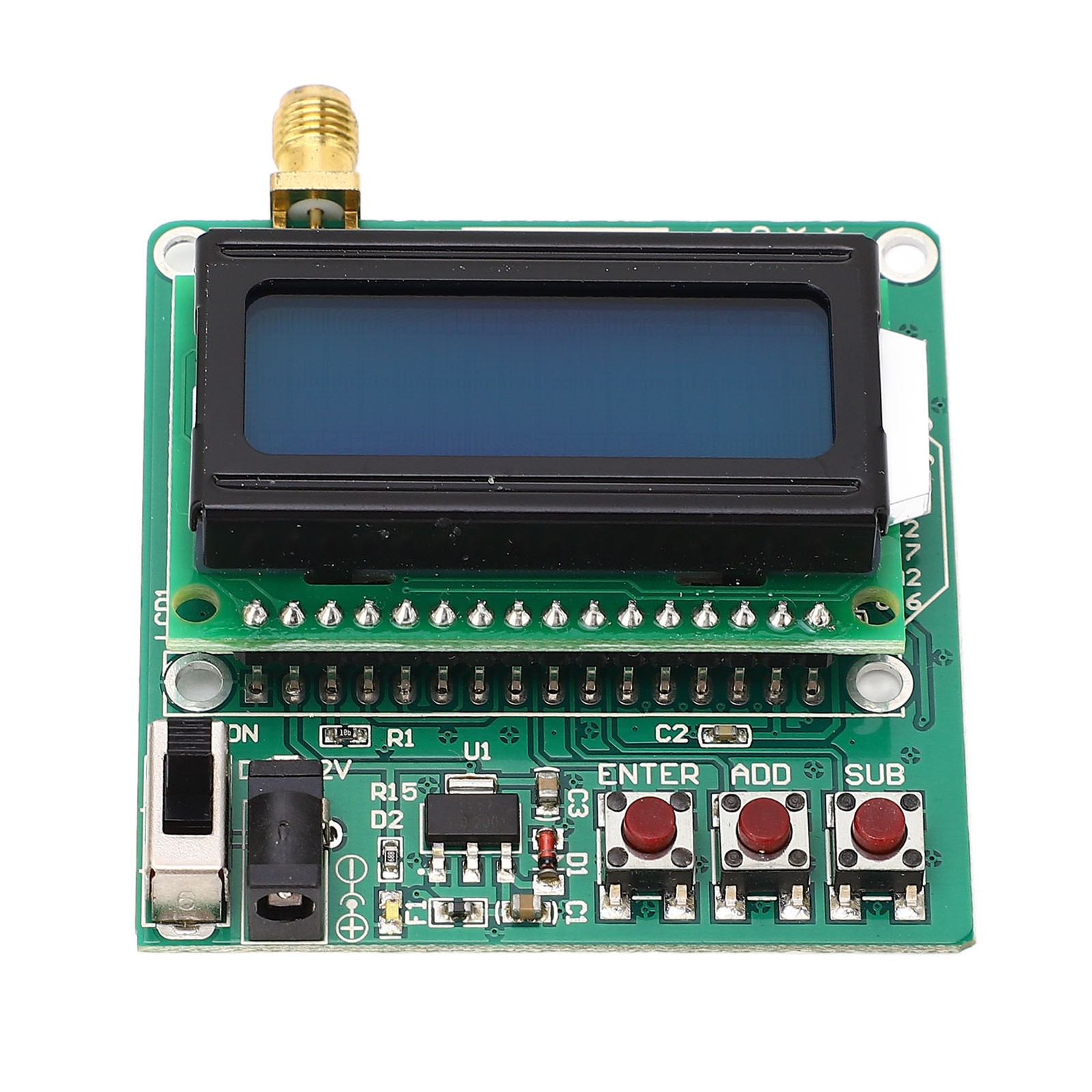 RF Power Meter Digital Display Settable Power Attenuation Logarithmic Detector ˇ