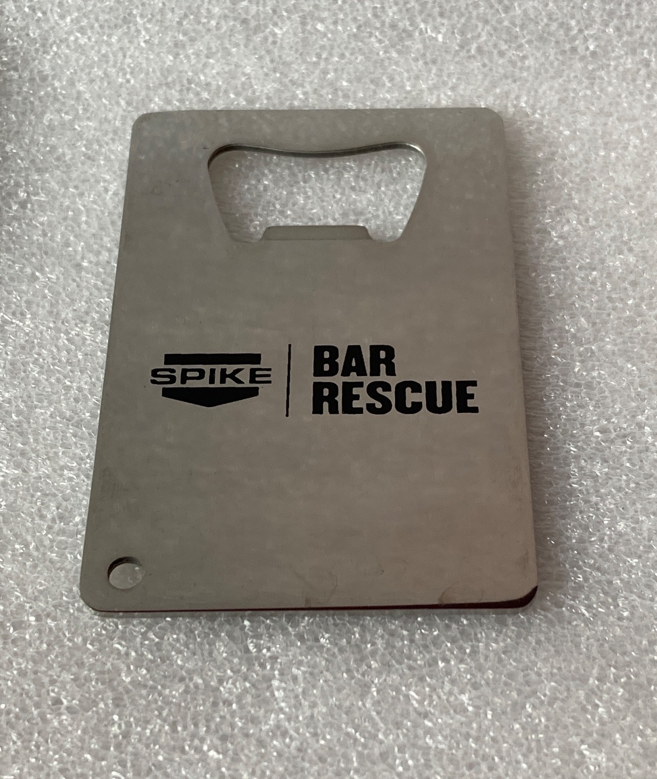 Bar Rescue Bottle Opener Keychain – Rare Spike TV Show Promo Item John Taffer