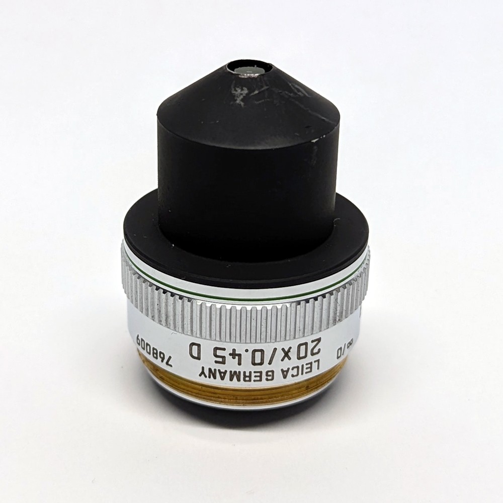 Leica 768009 PL Fluotar 20X/0.45 D Microscope Objective Lens DM Series