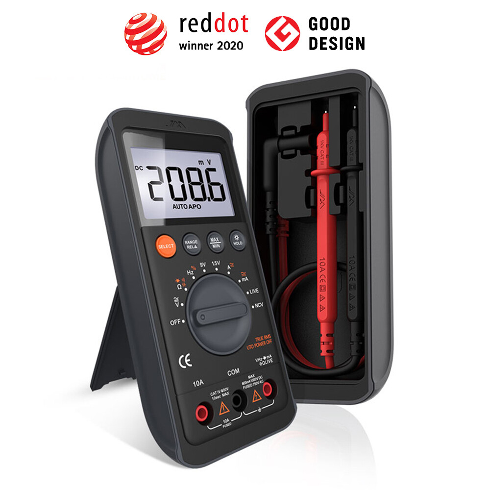 6000 Counts with DC/AC Voltmeter; Measures Voltage Digital Multimeter Tester#