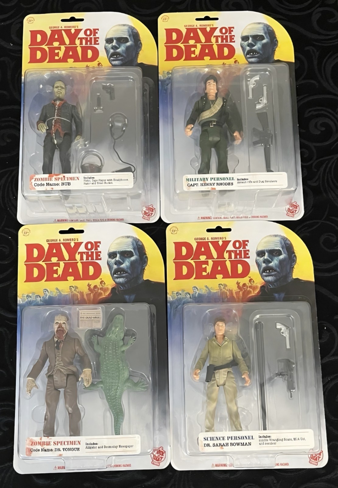 Day Of The Dead Trick Or Treat Studios 5-inch Figures Set Of 4 NEW INSTOCK