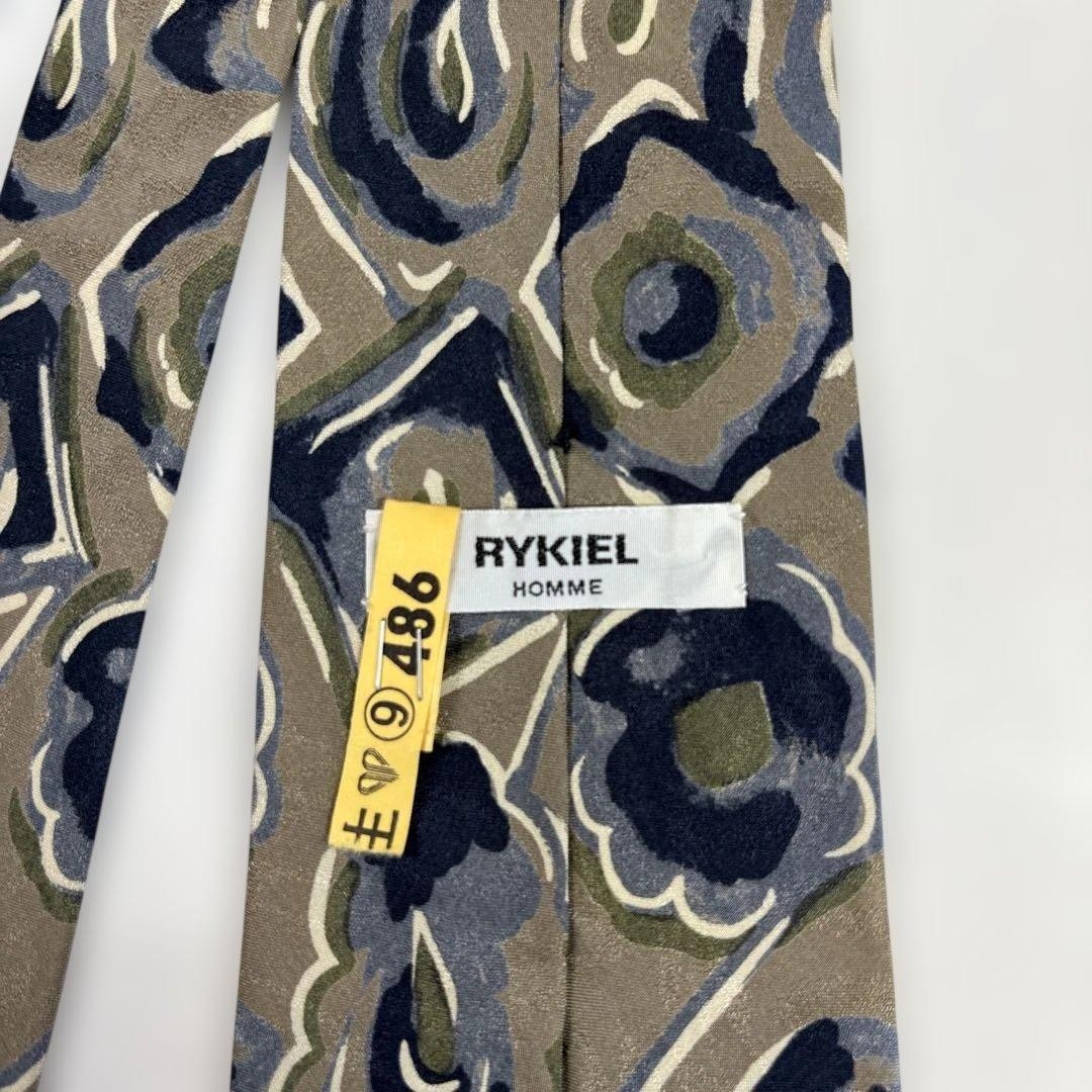 RYKIEL chic floral pattern tie 9cm for the year