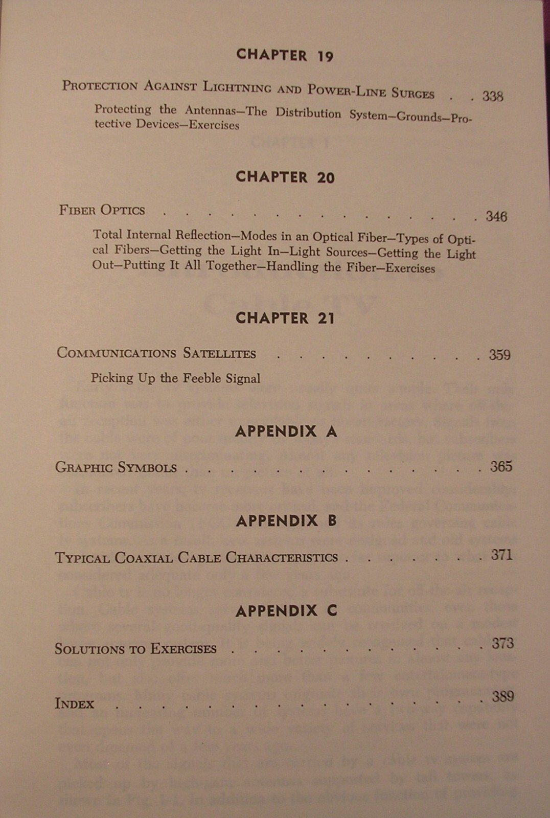 Cable Television, Second Edition, by John E. Cunningham, Vintage Technology