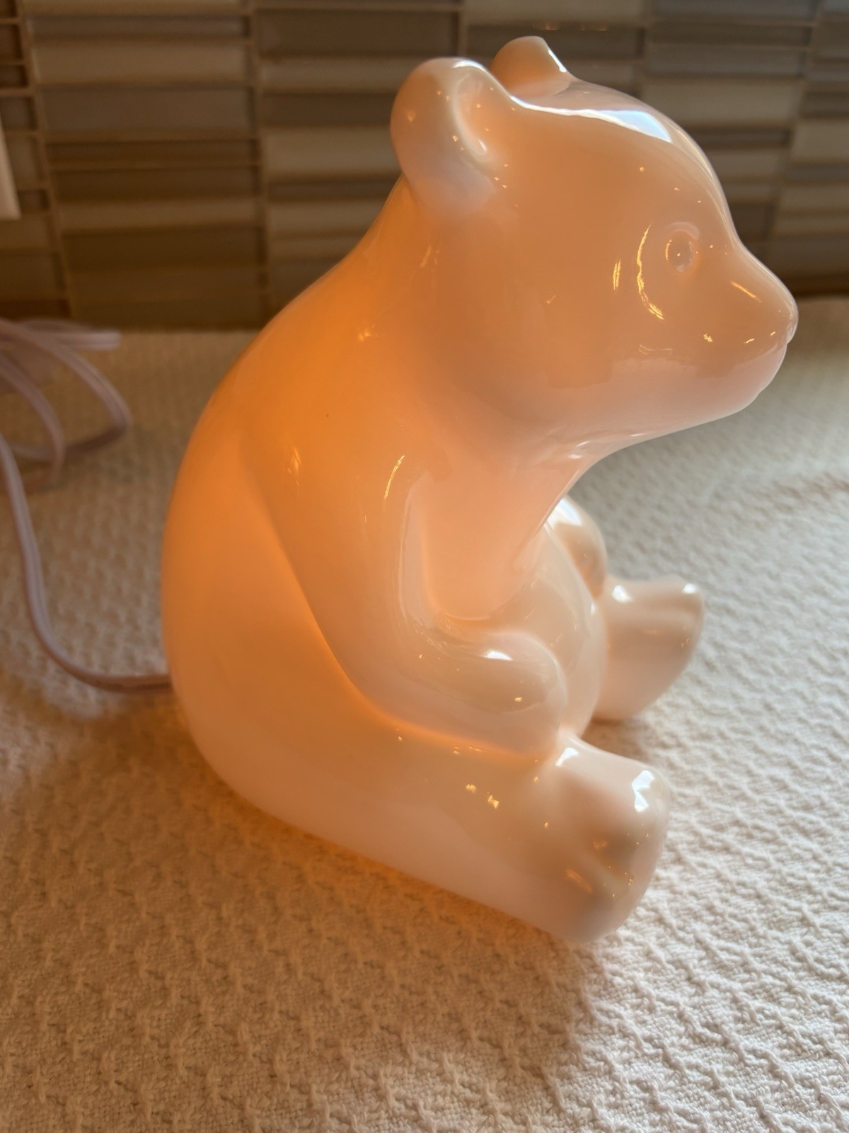 Target Exclusive White Polar Bear Night Light Table Lamp Decor, 2017