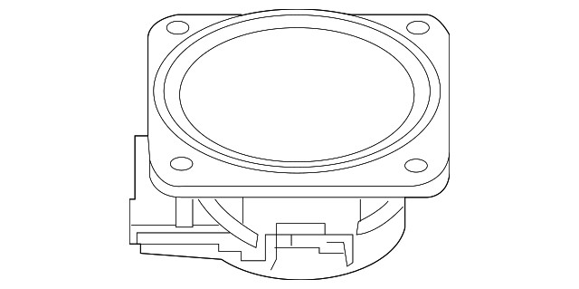 Genuine Nissan Inst Panel Speaker 28152-6GG0A